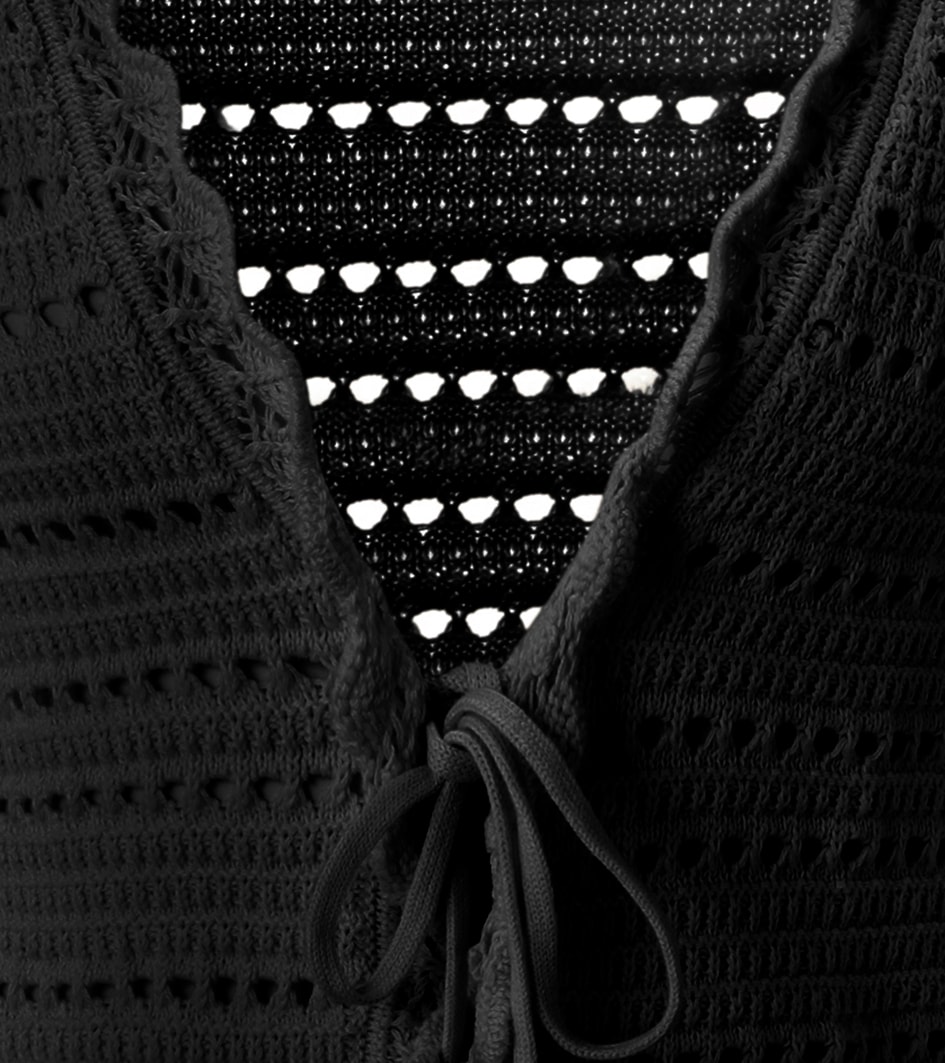 Aniston CASUAL Strickjacke im trendigen Ajour-Muster-Mix
