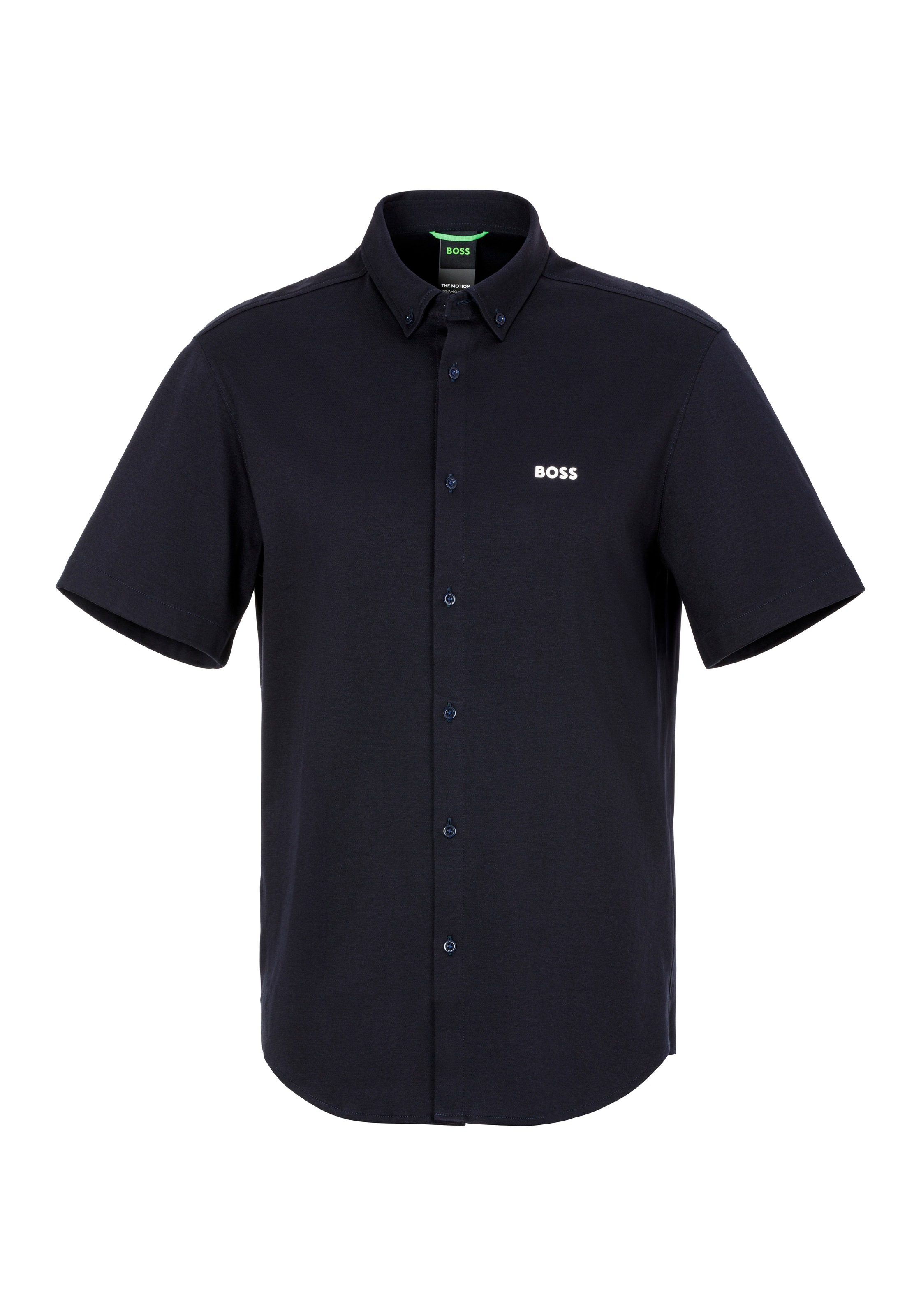 BOSS GREEN Kurzarmhemd »B MOTION S«, mit Logoschriftzug auf der Brust