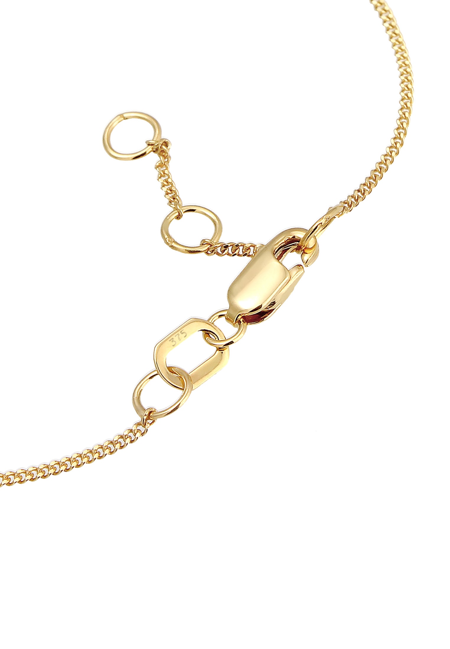 Elli Premium Armkette »Armband Herz Liebe 375 Gelbgold«