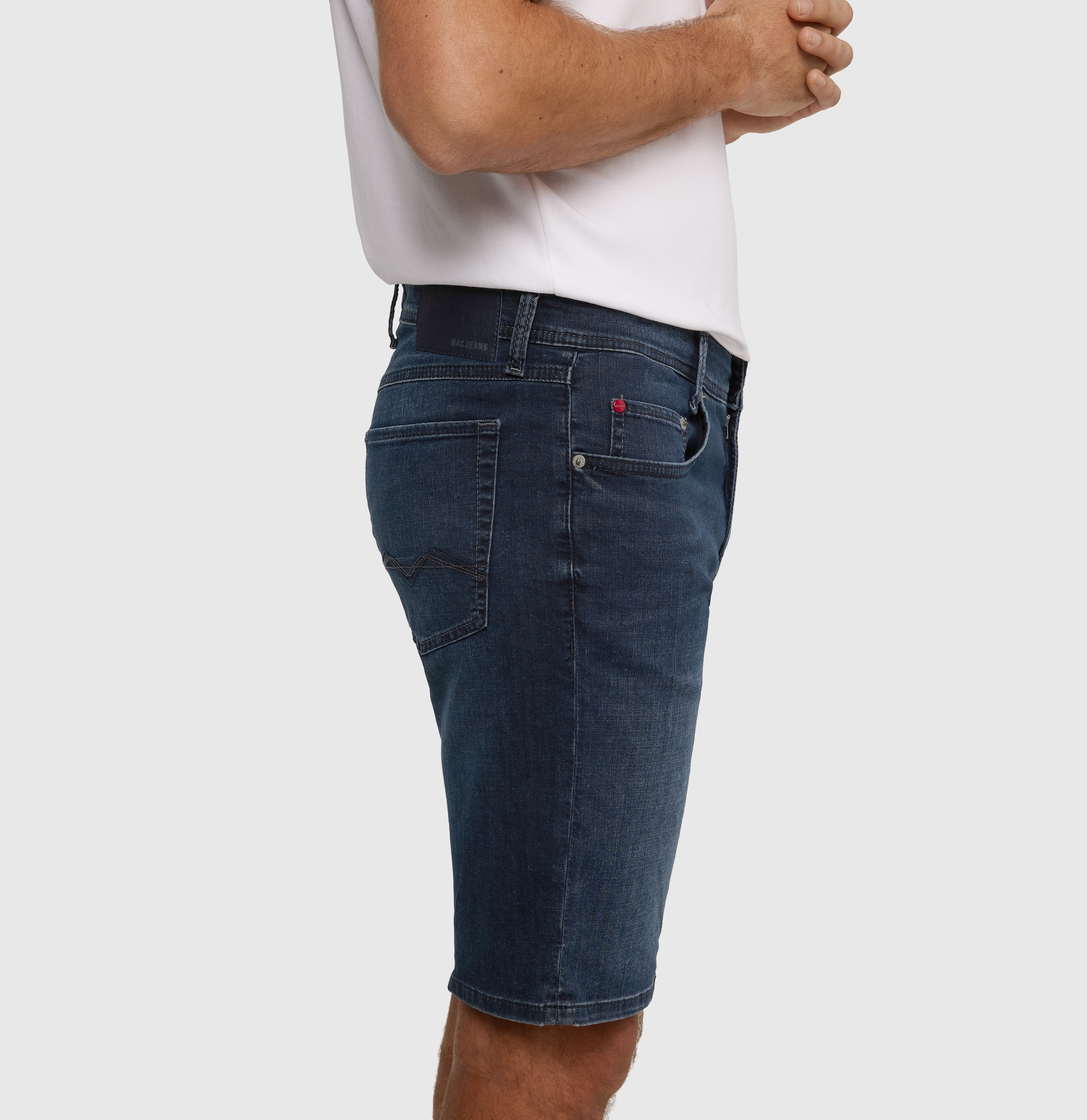 MAC Jeansbermudas »Arne« im 5-Pocket-Style mit Stretch