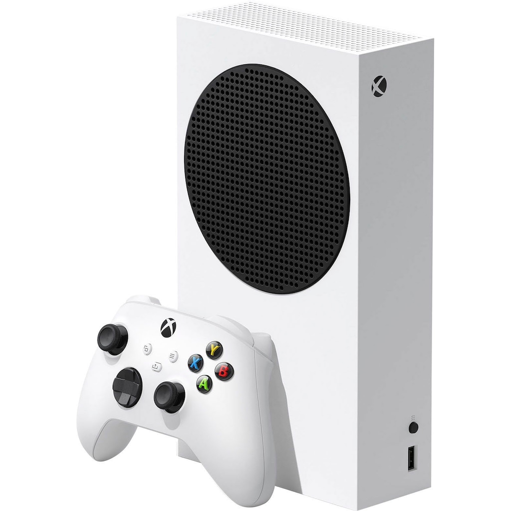 Xbox Spielekonsole »Series S«, inkl. 2. Controller - Aqua Shift