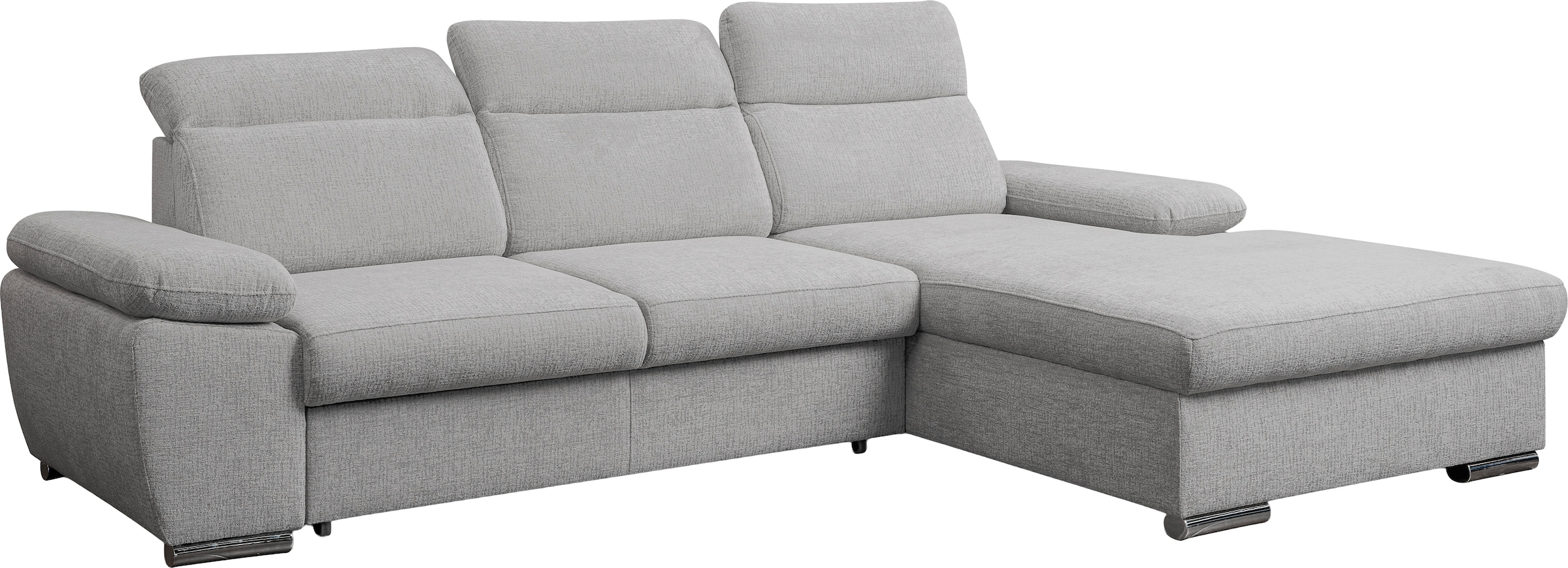 WERK2 Ecksofa »Palma modernes Schlafsofa mit Bettkasten, L-Form, B/T 282/185 cm«