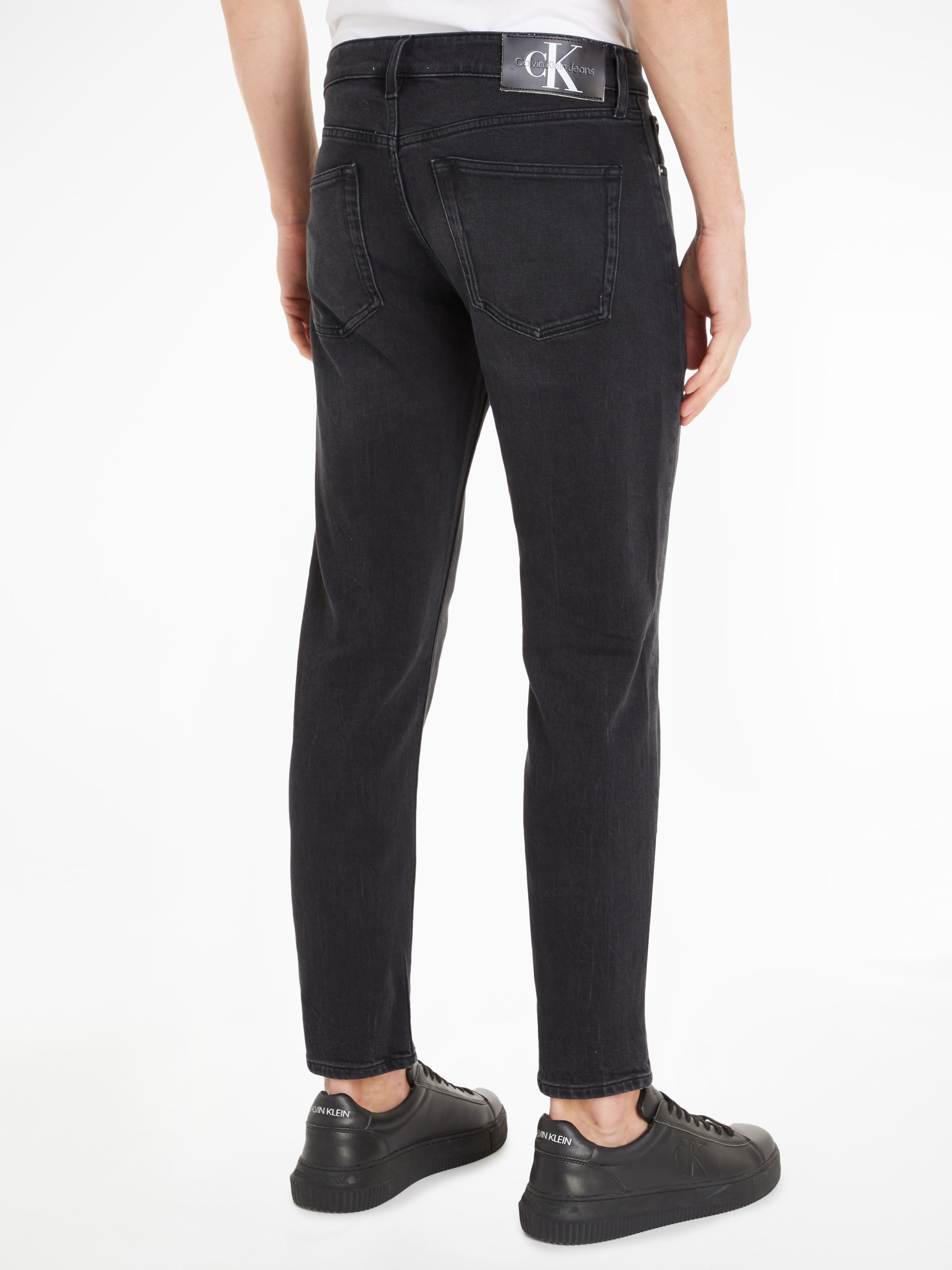 Calvin Klein Jeans Slim-fit-Jeans »SLIM TAPER«, mit Markenlabel