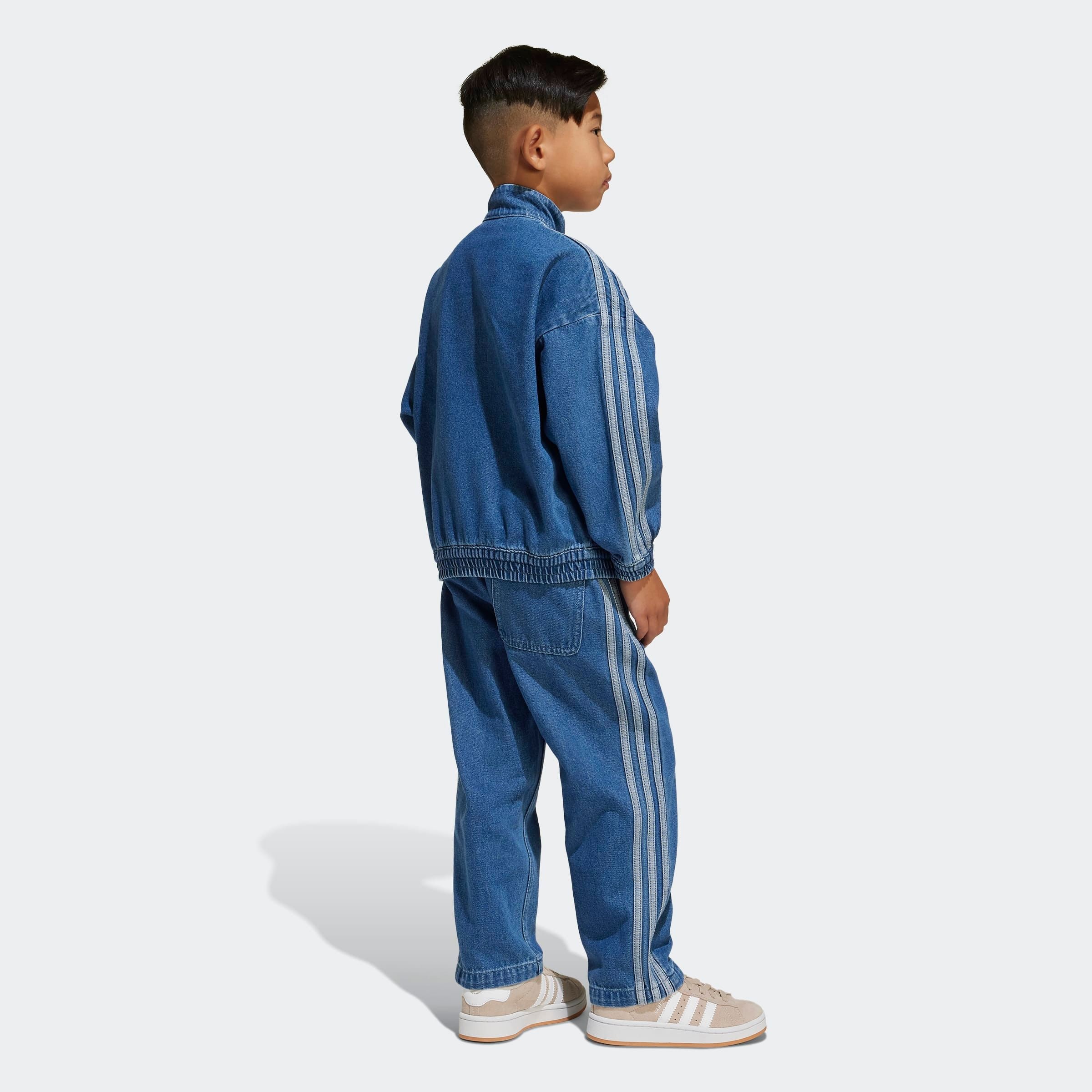 adidas Originals Trainingsanzug »DENIM SET« 2 Stk. für Kinder, zweiteiliges Set, aus Baumwolle