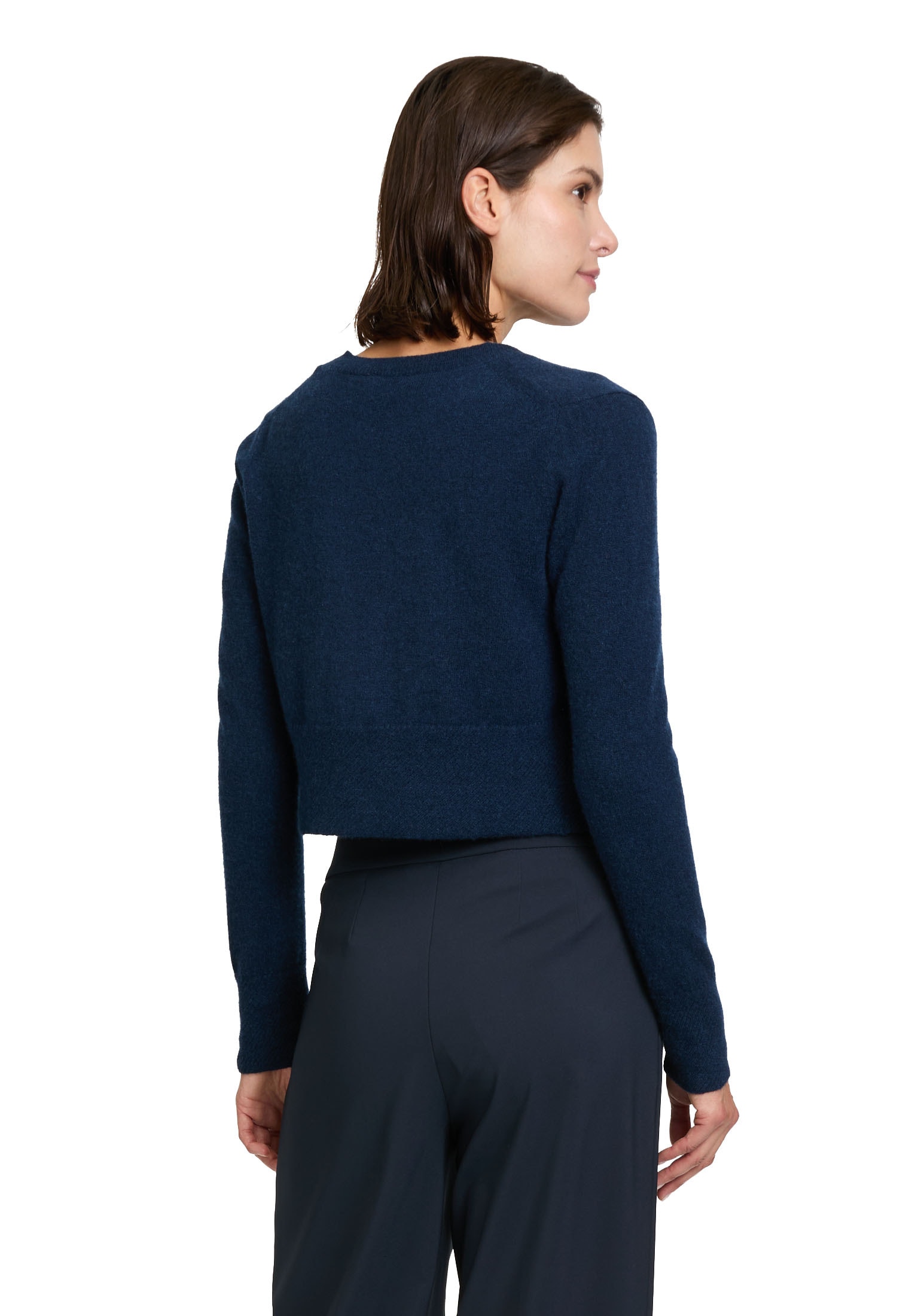 Betty Barclay Strickjacke »Kaschmir-Strickjacke mit Rippbündchen«