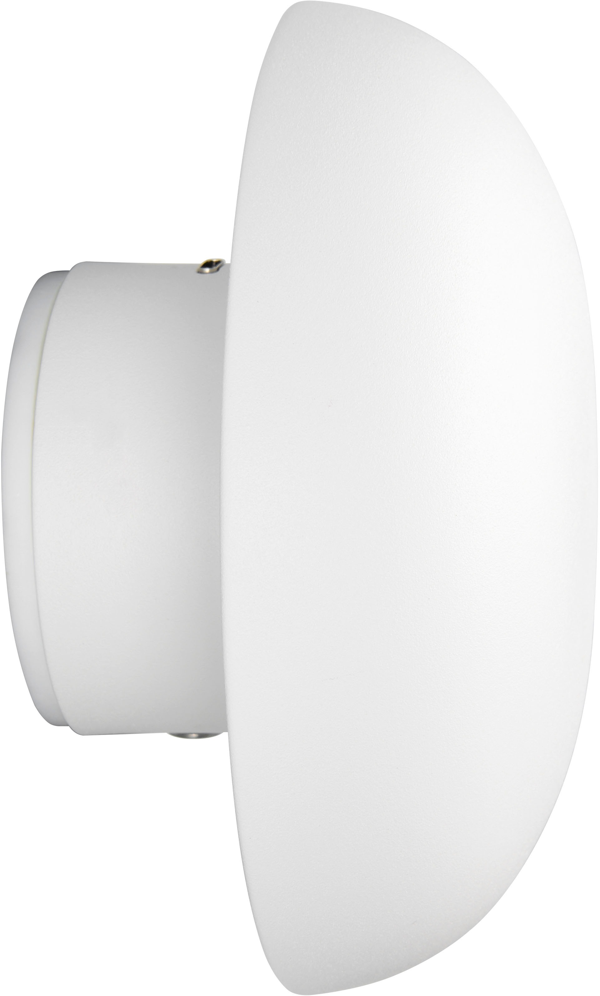REALITY Leuchten LED Wandleuchte »DAVEY, runde Akku Wandlampe mit Touchdimmer, USB-Anschluss Ø 15,5 cm« LED-Board 1 Stk. Warmweiß Indoor Akku Wandlampe, einfache Wandbefestigung, Tiefe 8,5 cm