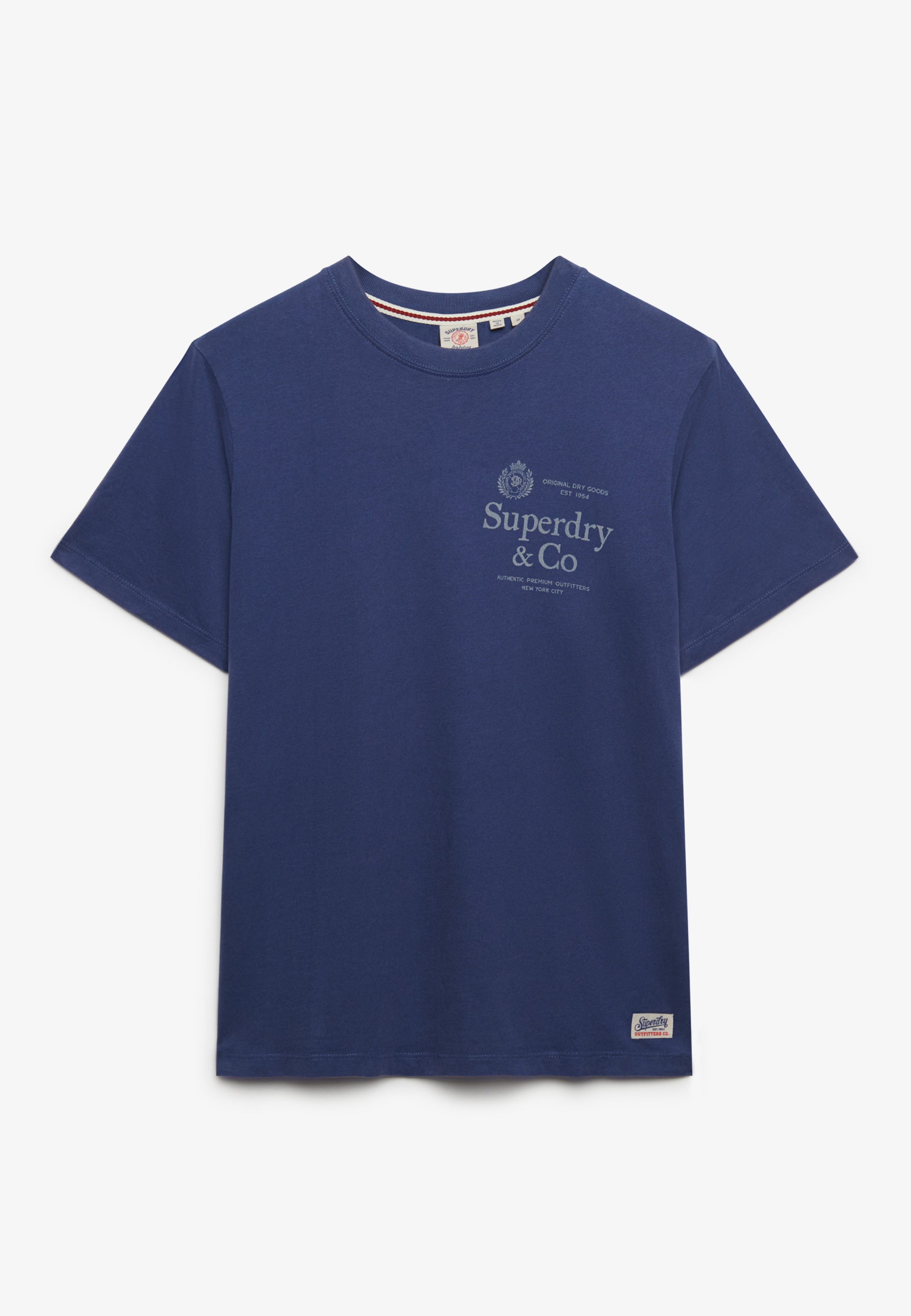 Superdry Rundhalsshirt »1954 Company Relaxed Tee« Baumwolle, relaxed fit
