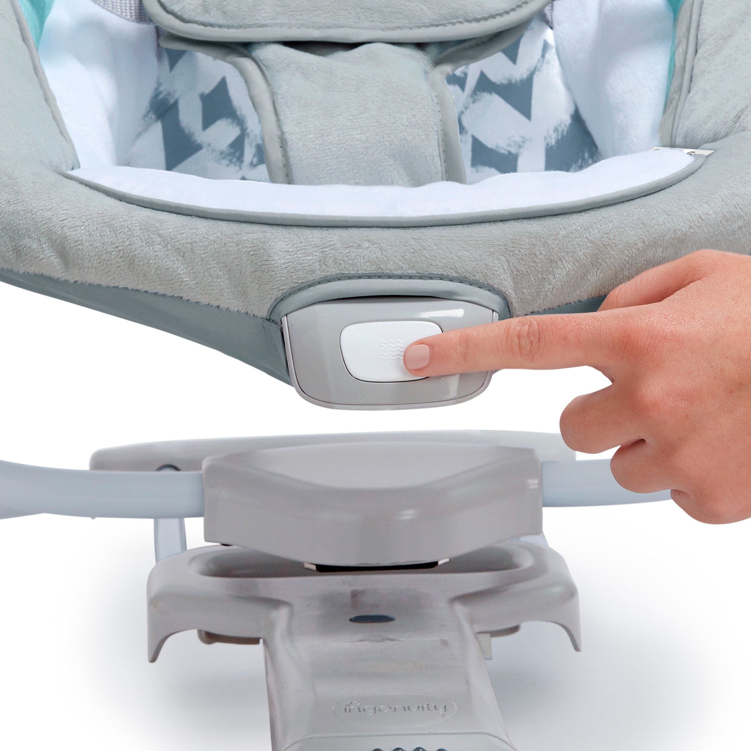 ingenuity Babyschaukel »ConvertMe Swing-2-Seat Portable Swing - Raylan« mit automatischer Schaukelfunktion und Sound-Effekt