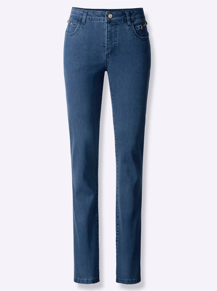 Push-up-Jeans, (1 tlg.)