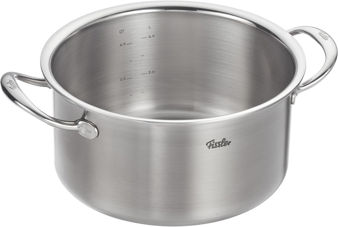 Fissler Kochtopf »M5 Pro-Ply Kochtopf 24 cm mit Metalldeckel« 1 tlg. Edelstahl 18/10