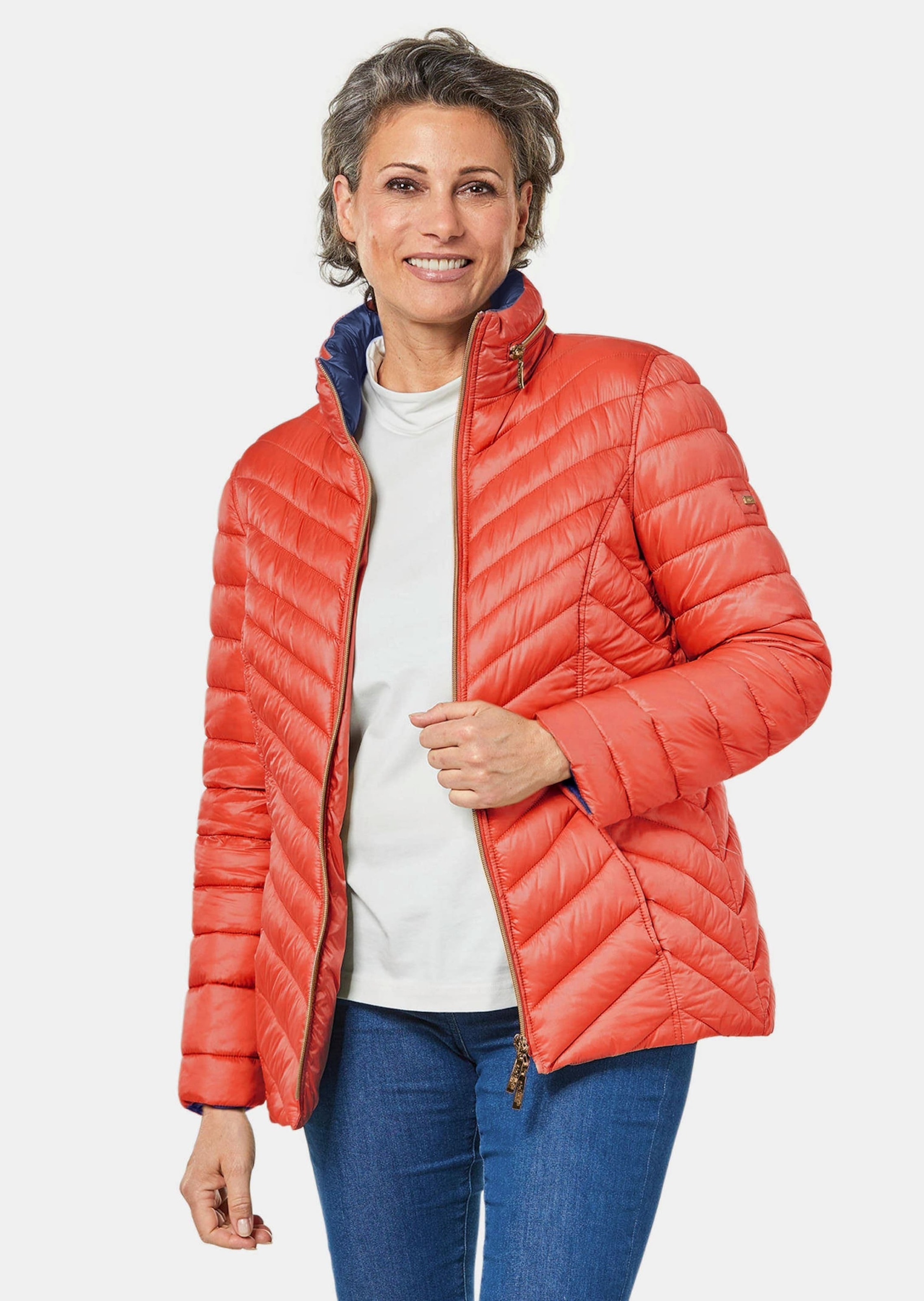 GOLDNER Steppjacke »Leichte Steppjacke in knitterarmer Ware«