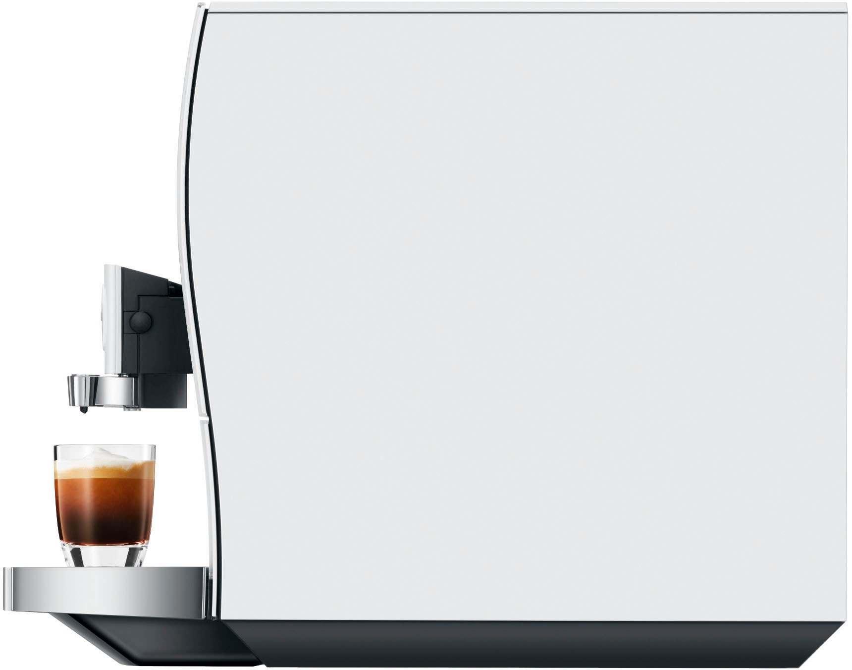 JURA Kaffeevollautomat »15410 Z10 Diamond White (EA)« 51 Spezialitäten, Touch, Light & Cold Brew