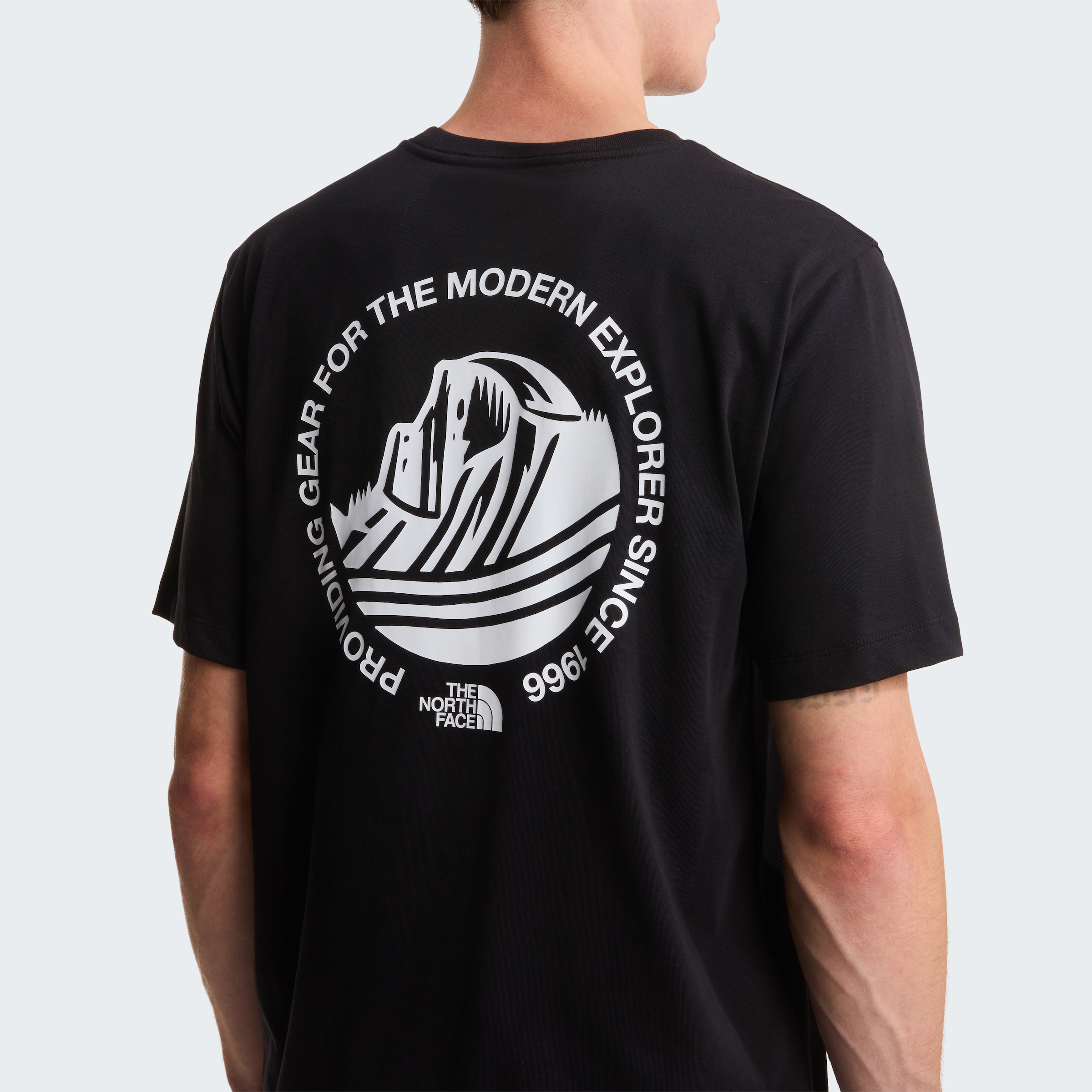 The North Face T-Shirt »M MONTE REGULAR SHORT SLEEVE TEE-GRAPHIC« normale Passform, kurze Ärmel, für Sport und Outdoor