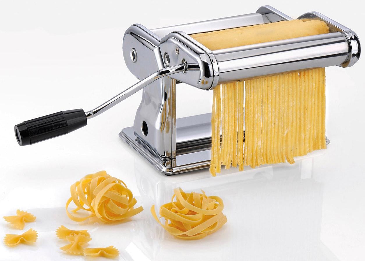 GEFU Nudelmaschine »Pasta Perefetta Brillante«, für 3 verschiedene Nudelsorten