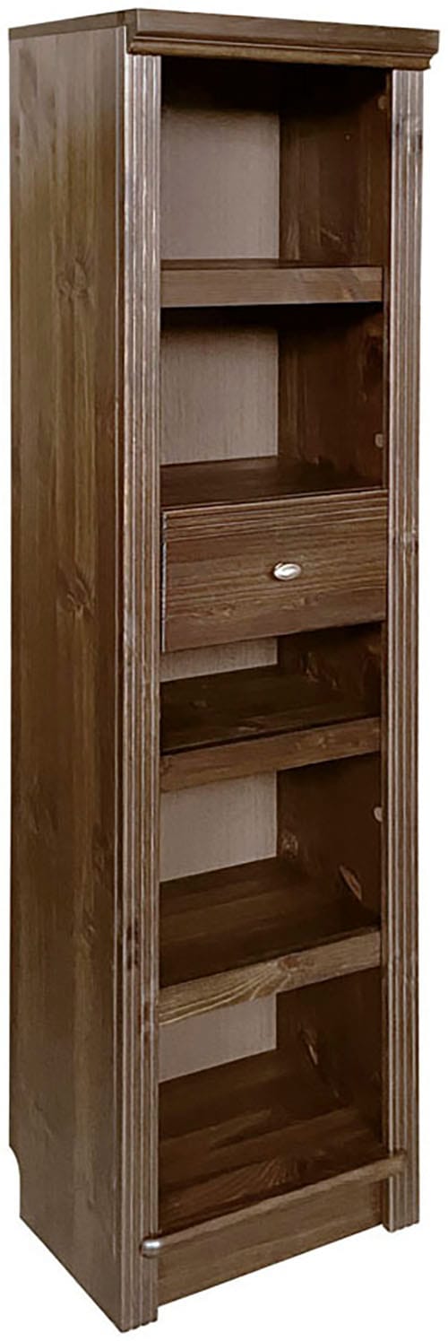 Home affaire Standregal »Soeren Stege«, aus massiver Kiefer, Maße (B/T/H): 40/29/156 cm, mit viel Stauraum