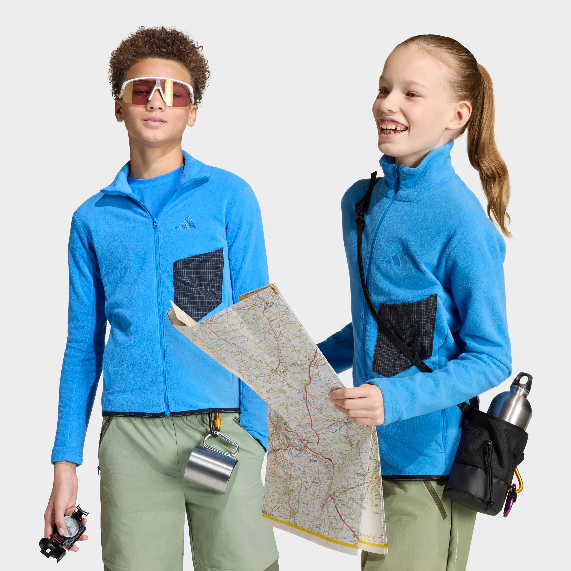 adidas TERREX Kapuzensweatshirt »KIDS MULTI-, DURCHGEHENDER REISSVERSCHLUSS«
