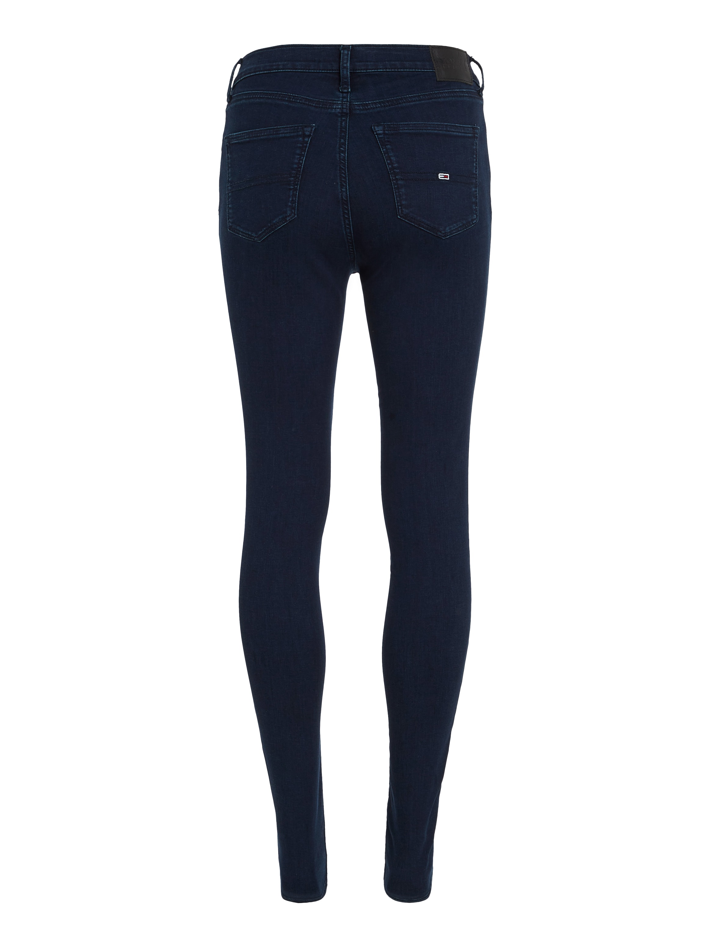 Tommy Jeans Skinny-fit-Jeans »Nora Mid Rise Skinny Fit«, mit Tommy Jeans Logo-Badge & Stickereien