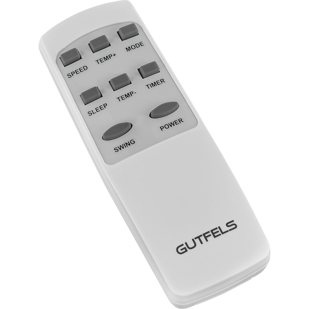 Gutfels 3-in-1-Klimagerät »CM 61249 we«, Luftkühlung - Entfeuchtung, geeignet für 38 m² Räume