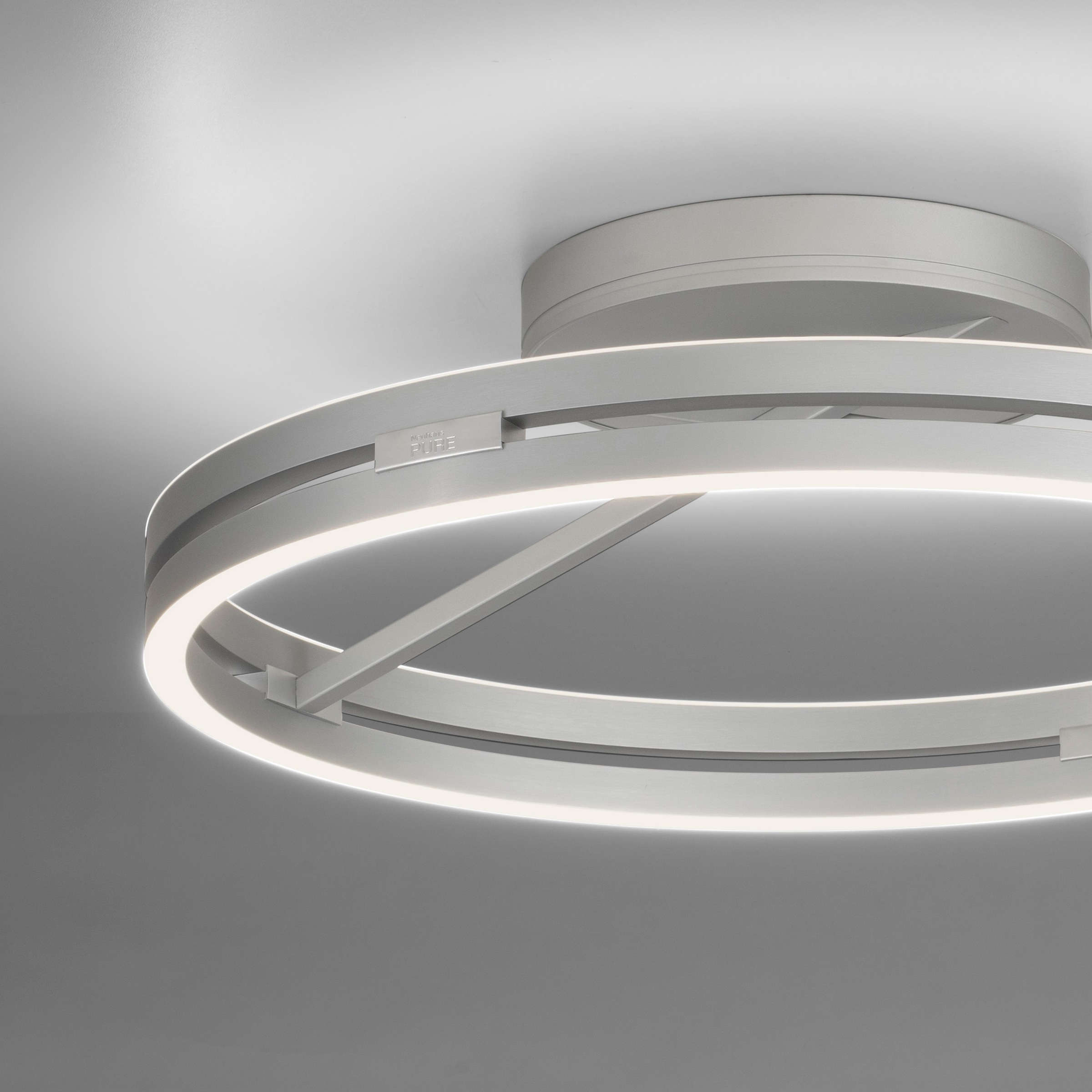 Neuhaus PURE LED Deckenleuchte »PURE Loop« LED-Board 1 Stk. warmweiß - kaltweiß Dimmbar über Fernbedienung, CCT, separat steuerbar