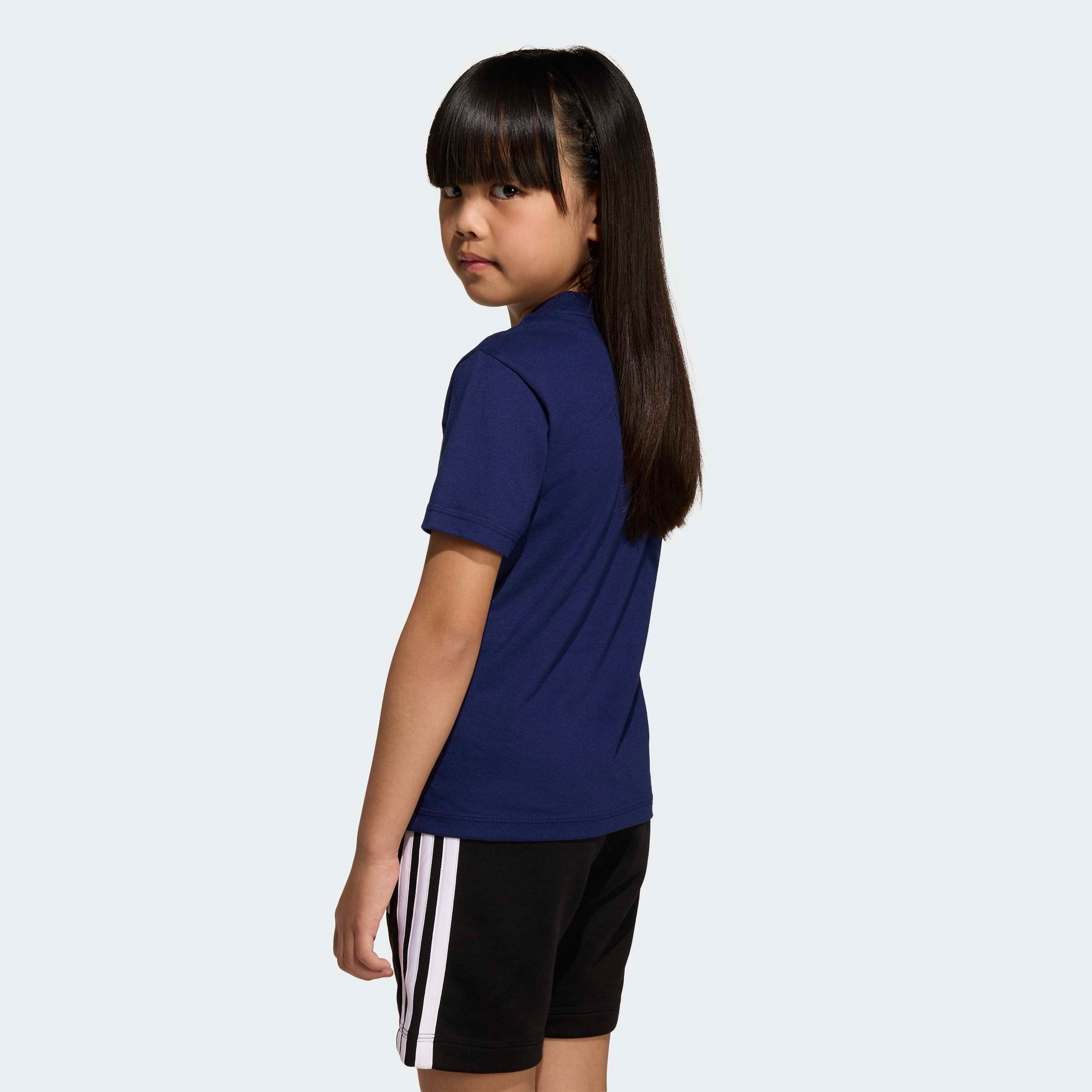 adidas Sportswear T-Shirt »ESSENTIALS KIDS« sportlicher Stil, Kurzarm, aus Baumwolle