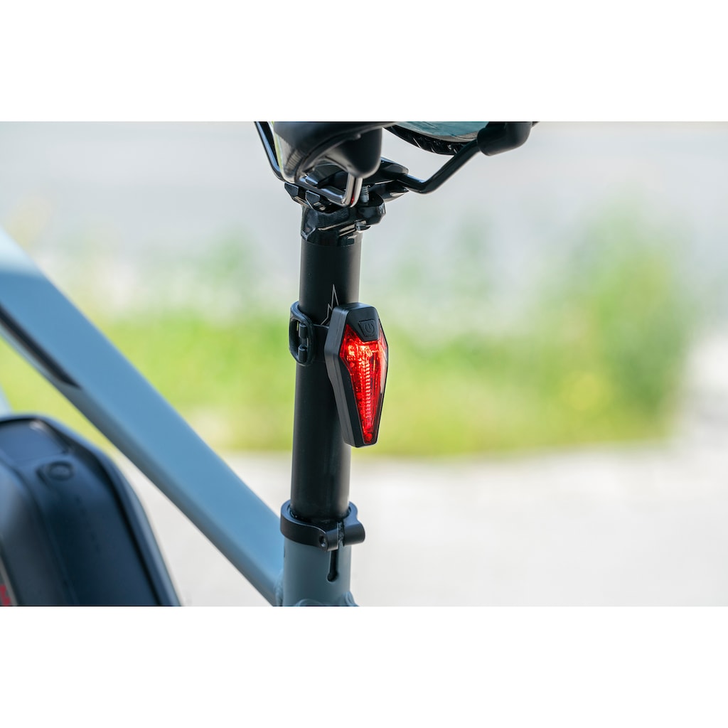 Prophete Fahrradbeleuchtung »LED Akku Beleuchtungs-Set«, (Set, 2)