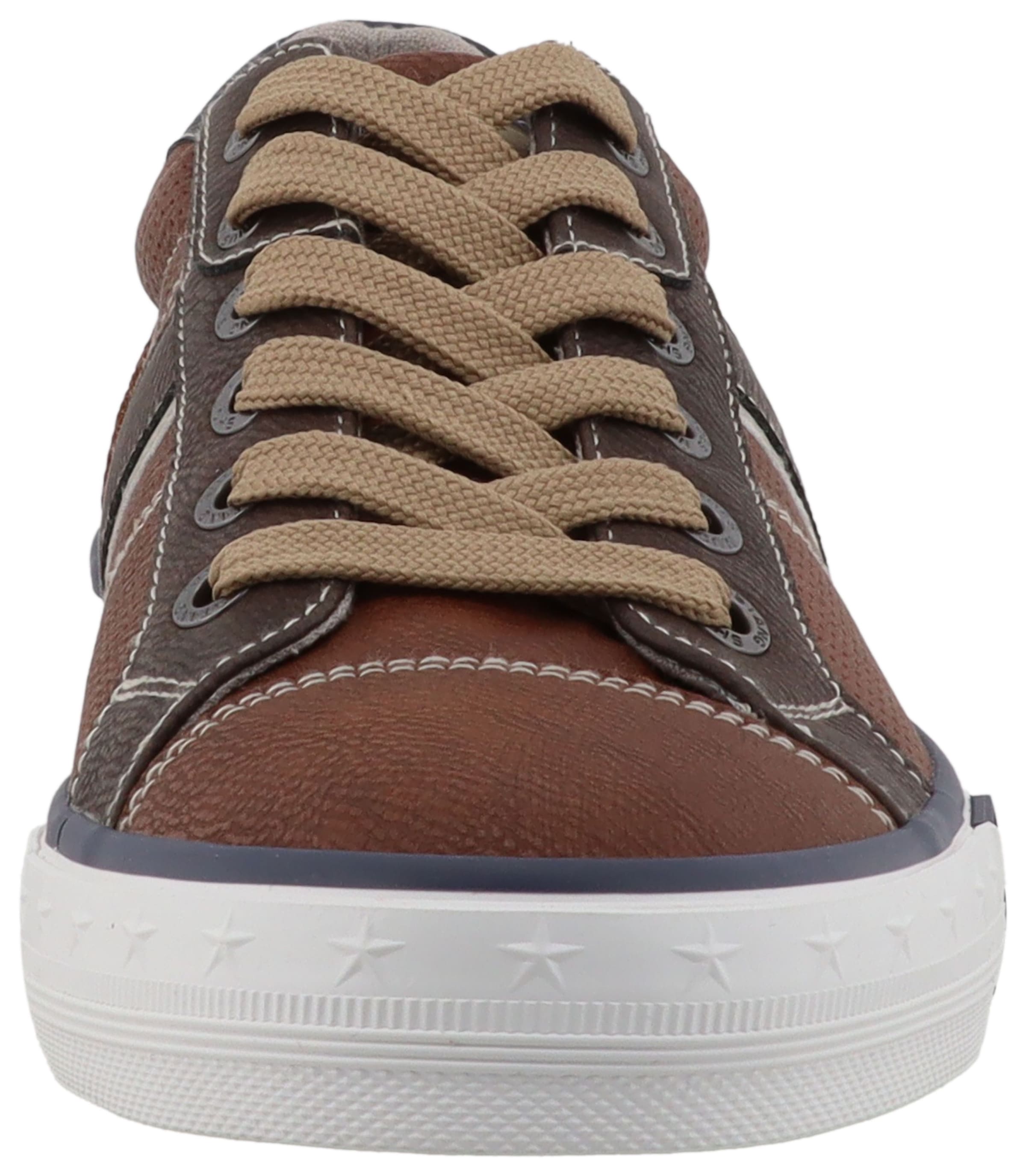 Mustang Shoes Sneaker »Calogero«  Freizeitschuh, Halbschuh, Schnürschuh mit Kontrastbesätzen