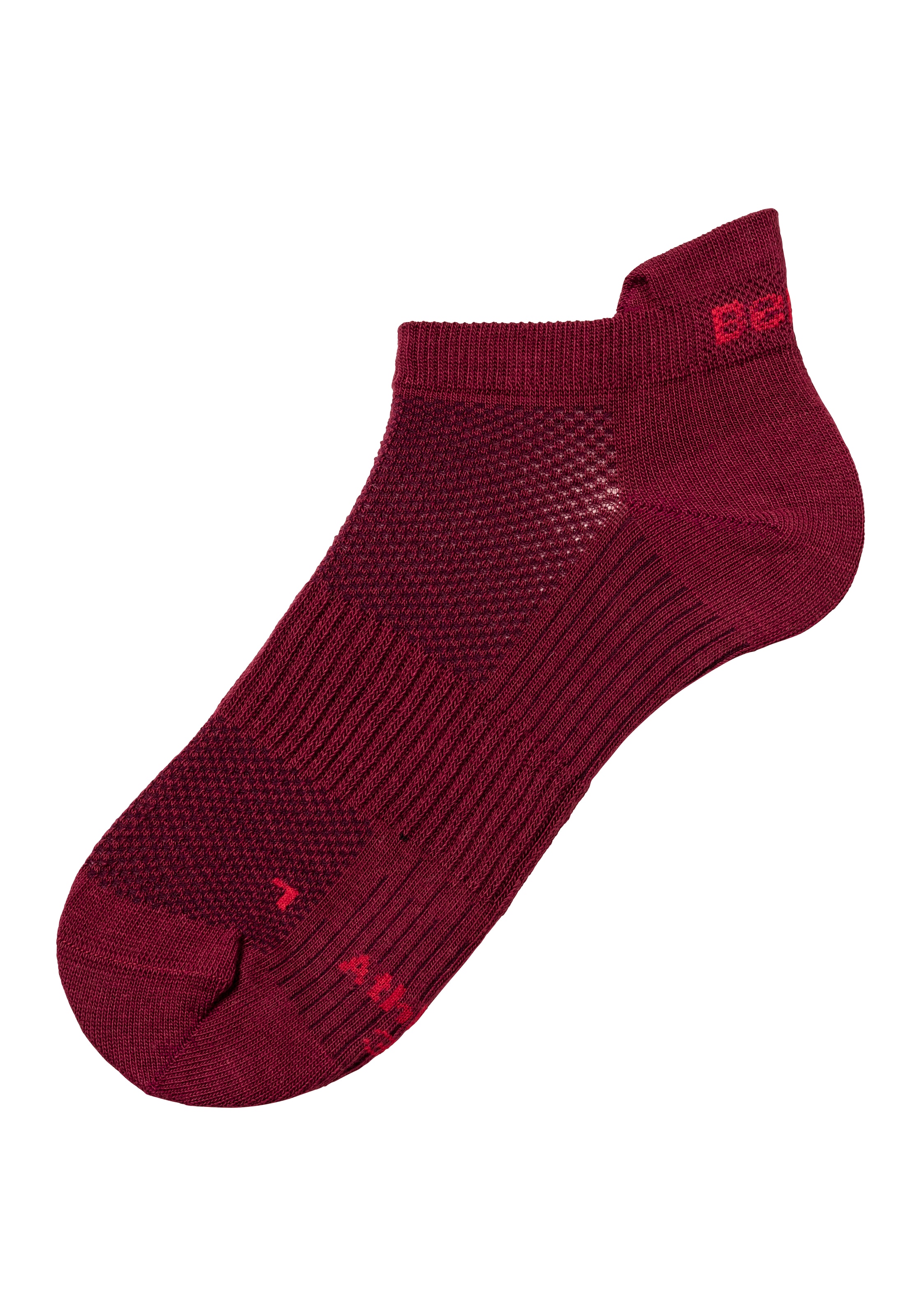 Bench. Sneakersocken, (Packung, 6 Paar), mit Klima Kanälen unter der Sohle und Pikee-Struktur