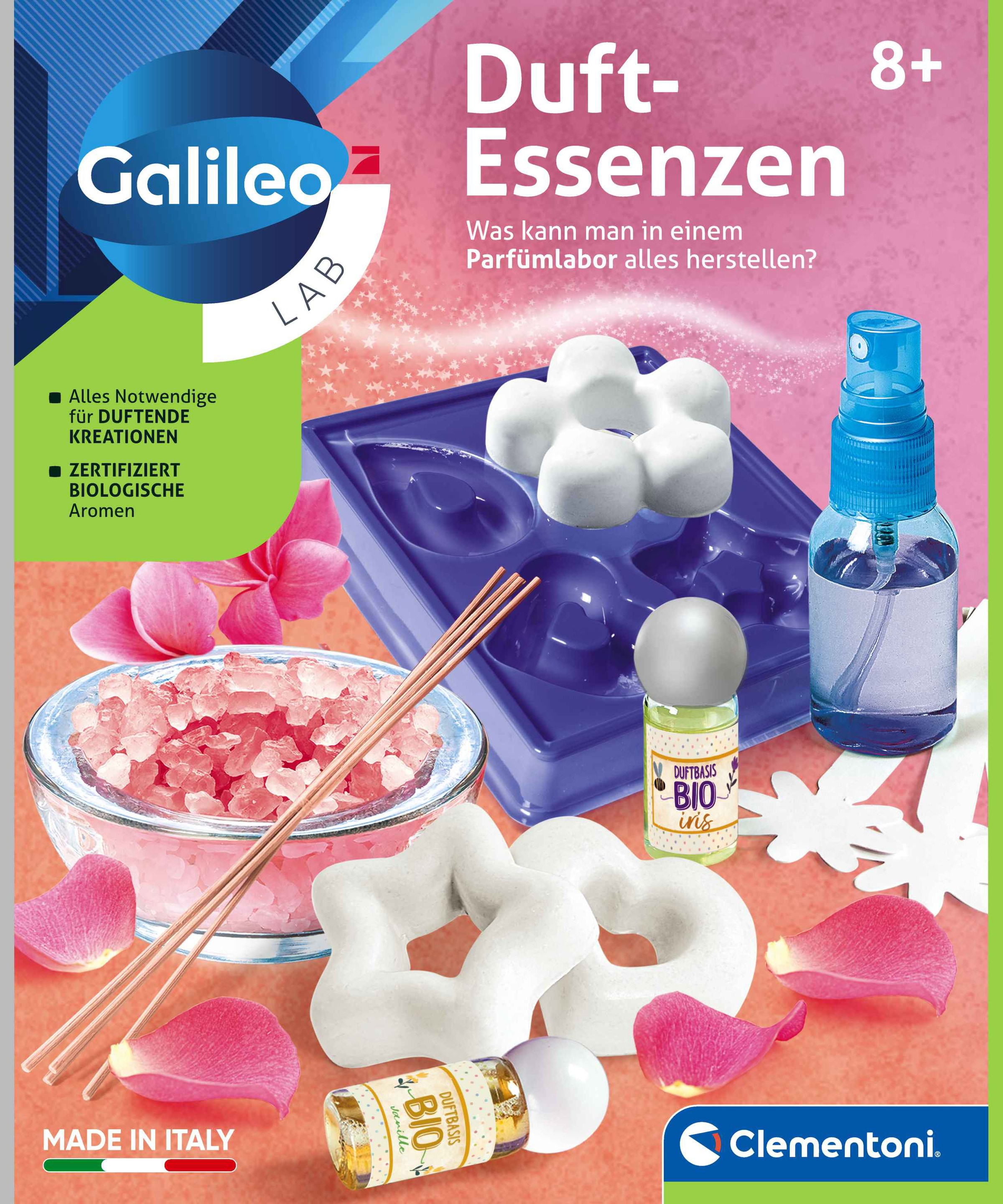 Clementoni® Experimentierkasten »Galileo Lab, Duft-Essenzen« Made in Europe