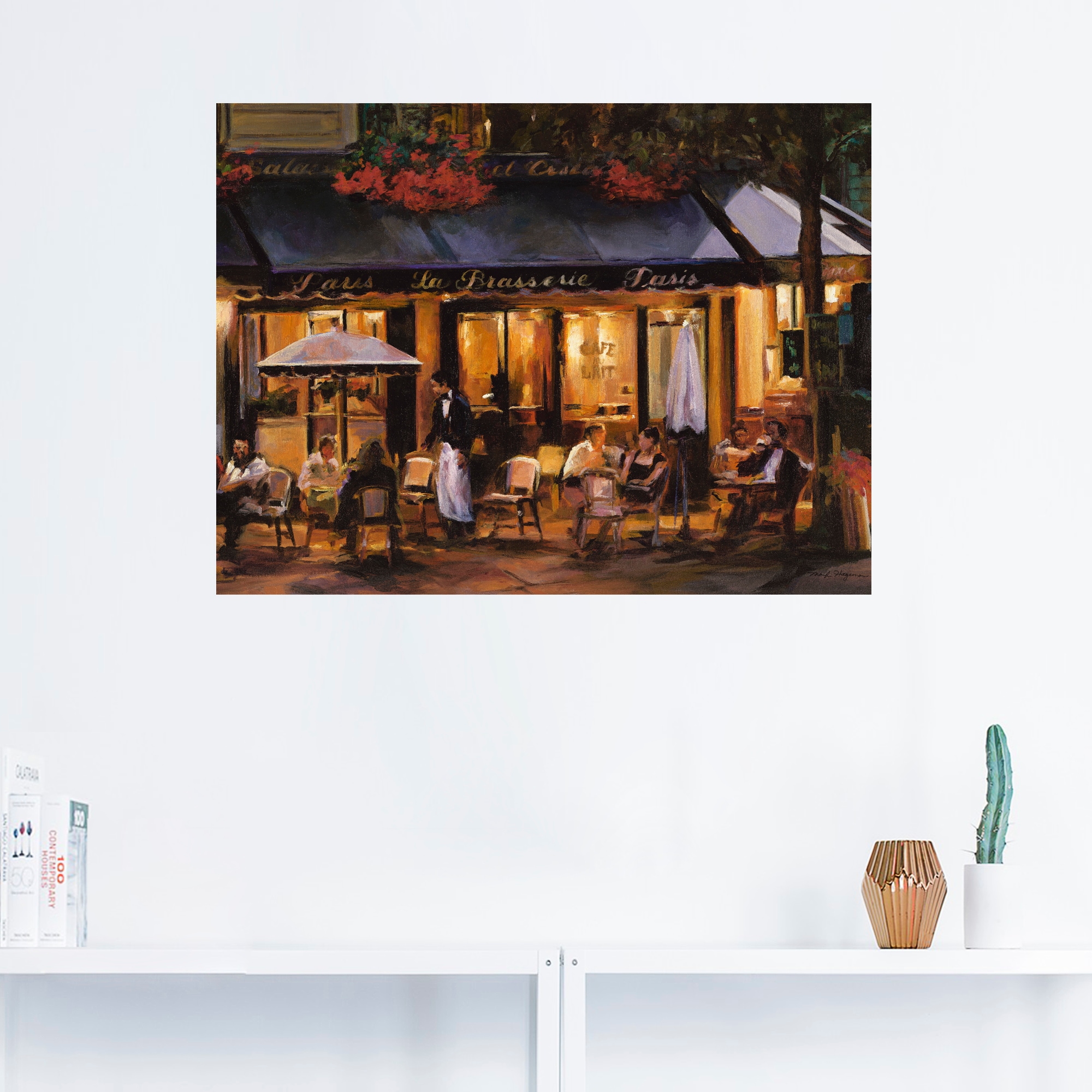 Artland Wandbild »Brauerei«, Restaurant & Cafés, (1 St.), als Leinwandbild, Poster, Wandaufkleber in verschied. Größen