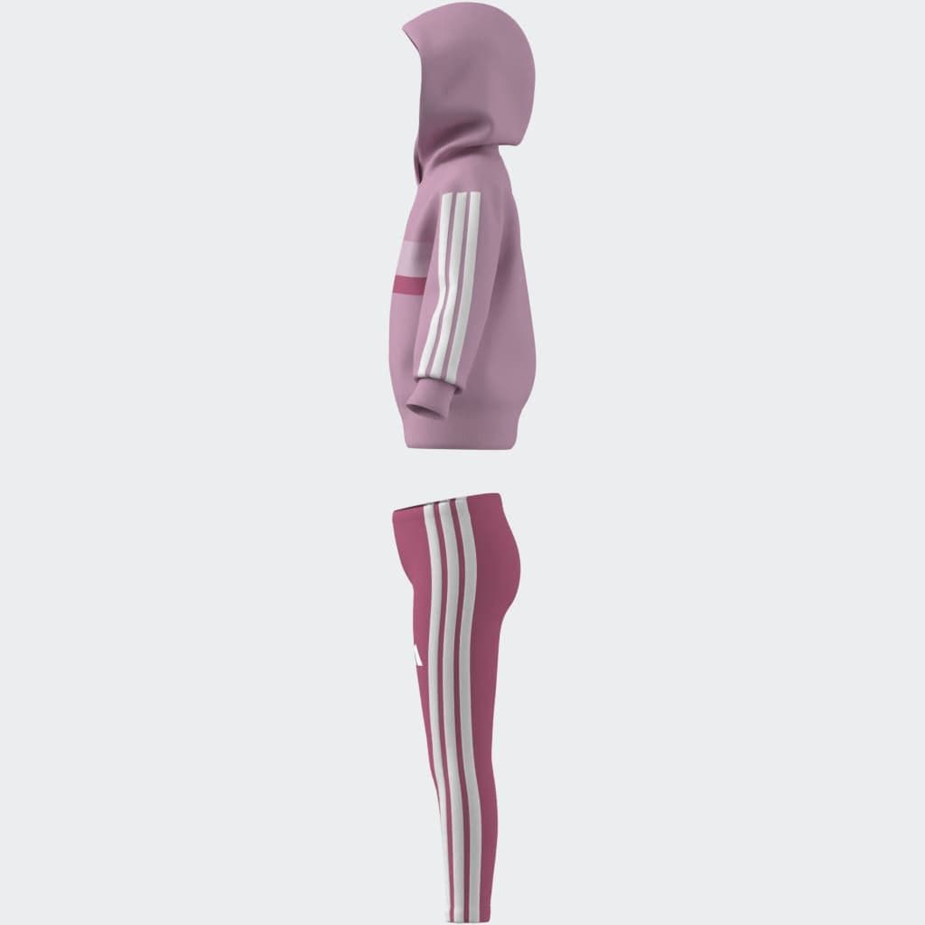 adidas Sportswear Trainingsanzug »SEASONAL ESSENTIALS TIBERIO 3-STREIFEN KIDS LEGGINGS-SET« 2 Stk.