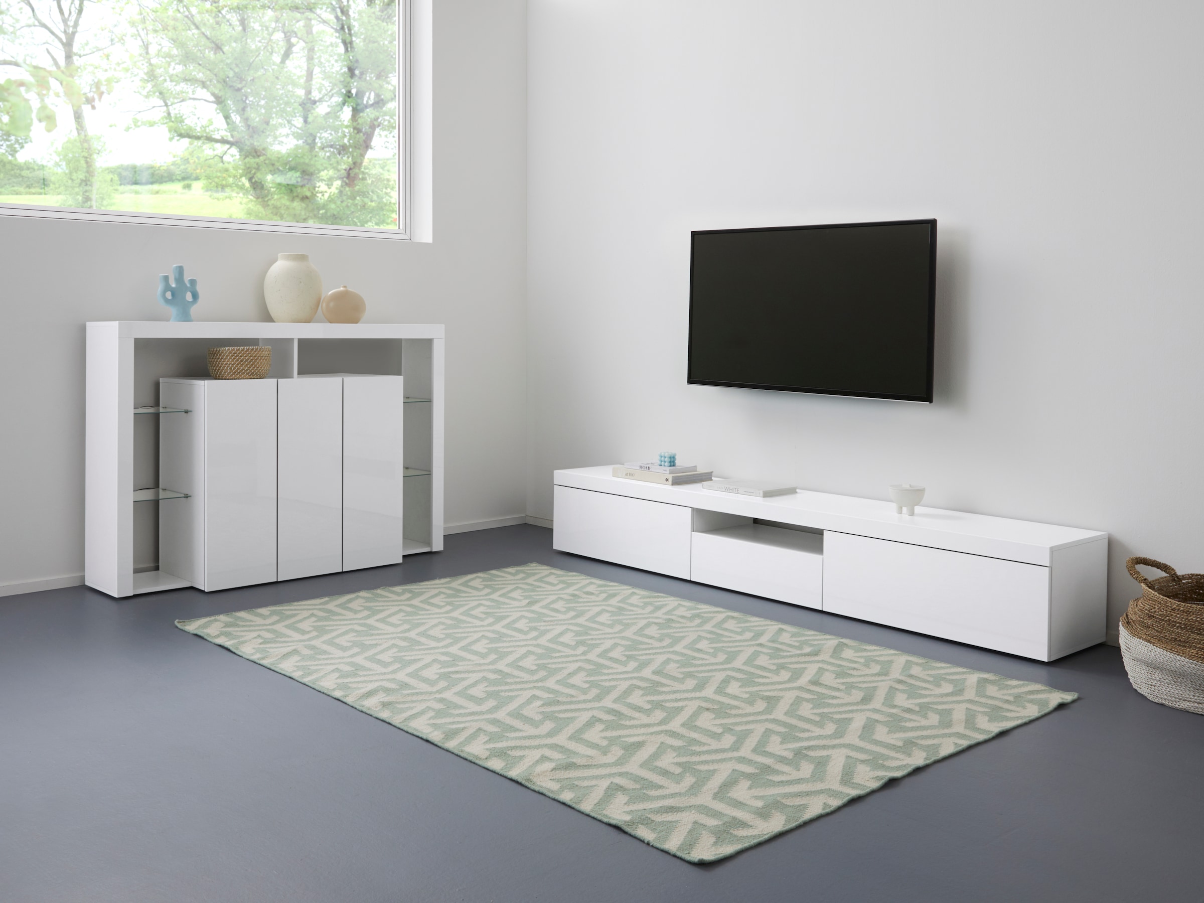 INOSIGN Highboard »Essential«, Höhe ca. 100 cm
