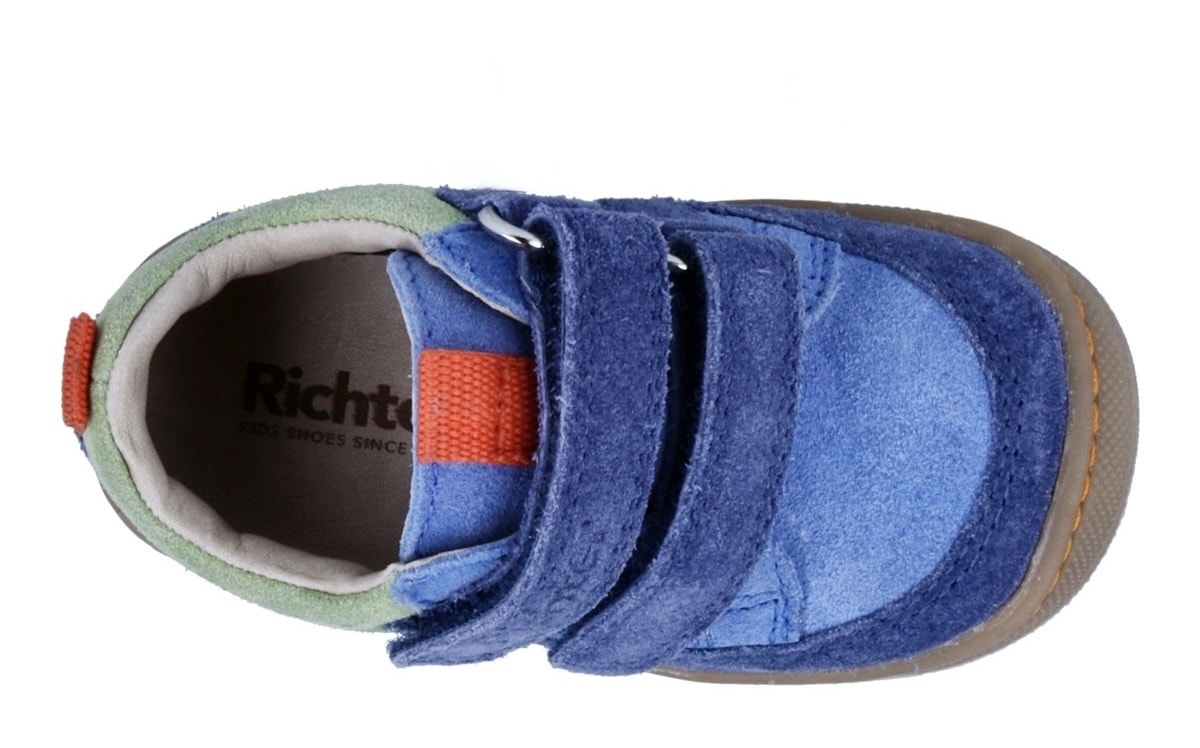 Richter Lauflernschuh »Maxi«  Halbschuh, Klettschuh mit WMS: M IV, Größenschablone zum Download