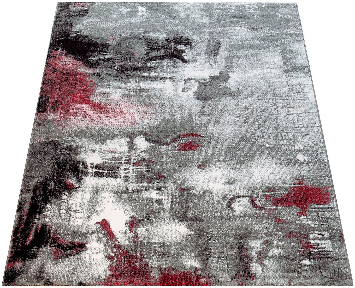 Teppich »Canvas 754«, rechteckig, Kurzflor, modernes Design, mit Arizona Leinwand Optik