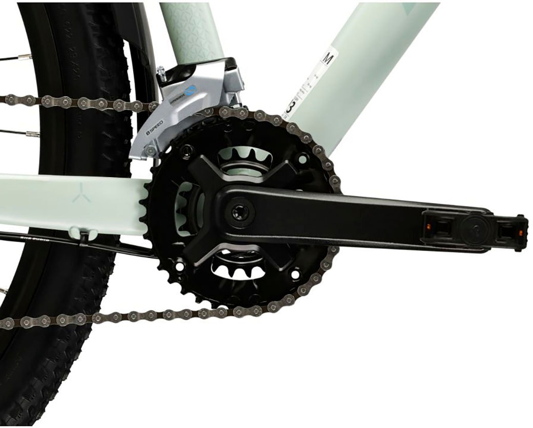 Kross Mountainbike »Damen Hardtail Lea 4.0 EQ«, 16 Gang, Shimano, ACERA M3020 Schaltwerk, Kettenschaltung