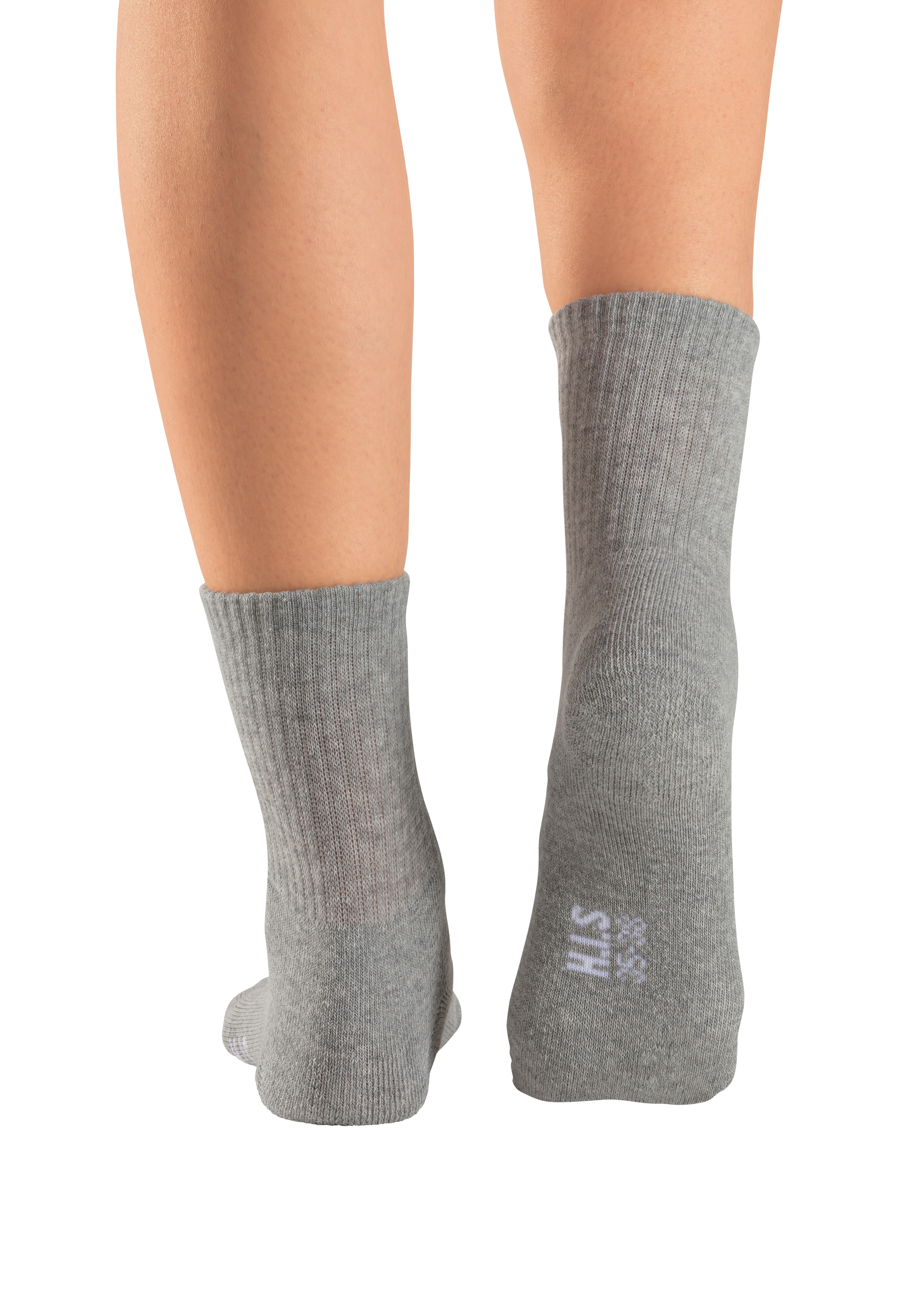 H.I.S Sportsocken, (Packung, 6 Paar), Fitness Pack mit zwei Längen in einer Packung