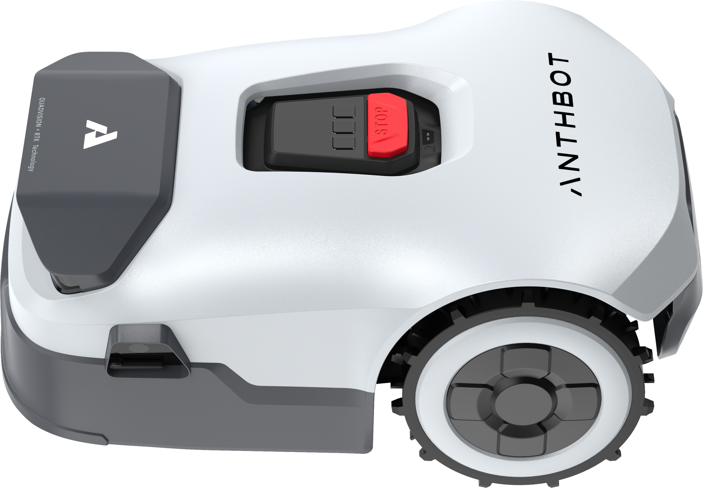 Anthbot Rasenmähroboter »90ANT-LMGenie3000« KI‑Hindernisvermeidung, Multi‑Zonen-Verwaltung,   Kabellose Installation, Full‑Band‑RTK mit 4 KI‑Kameras