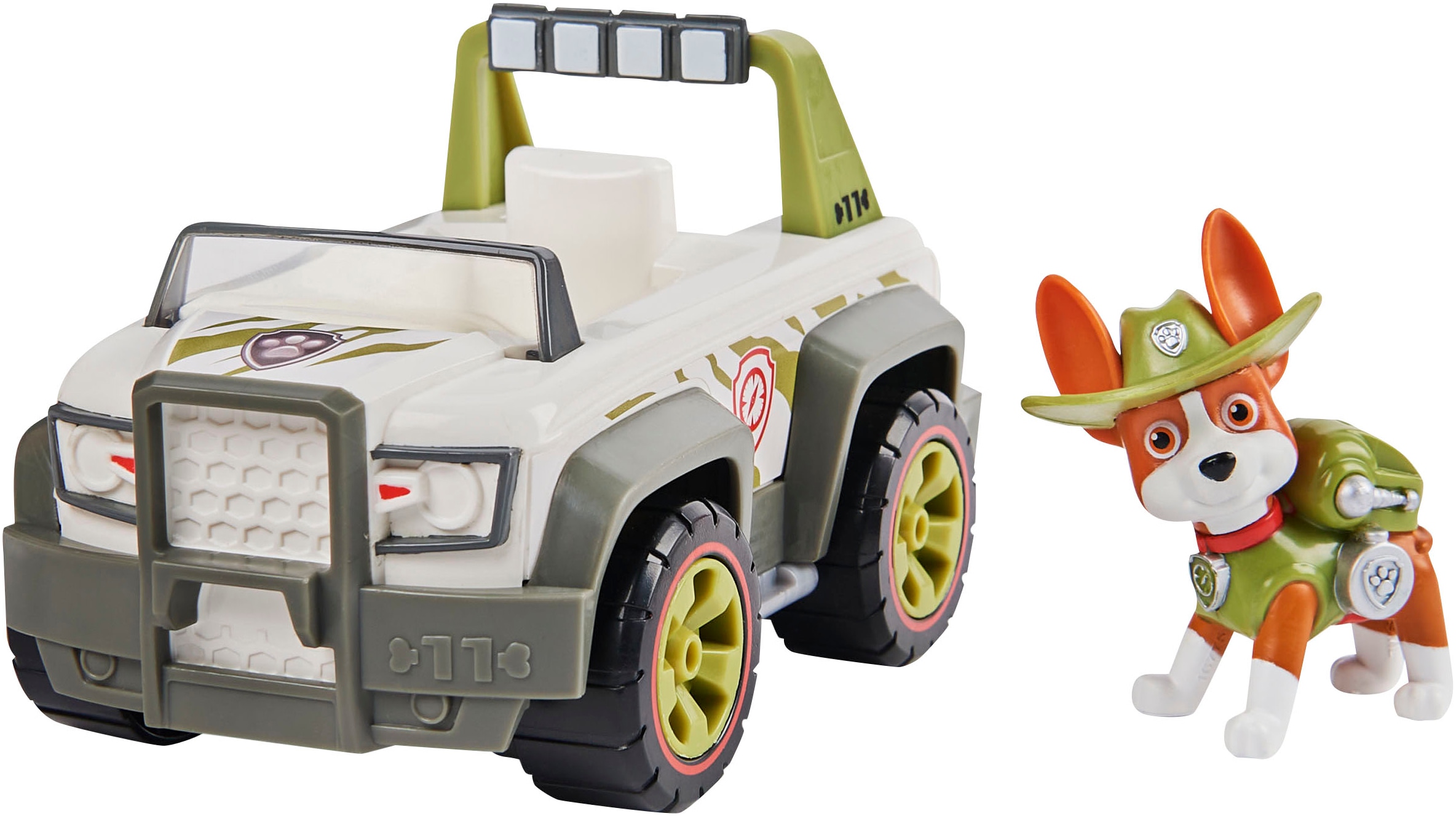 Spin Master Spielzeug-Auto »Paw Patrol - Sust. Basic Vehicle Tracker«, zum Teil aus recycelten Material