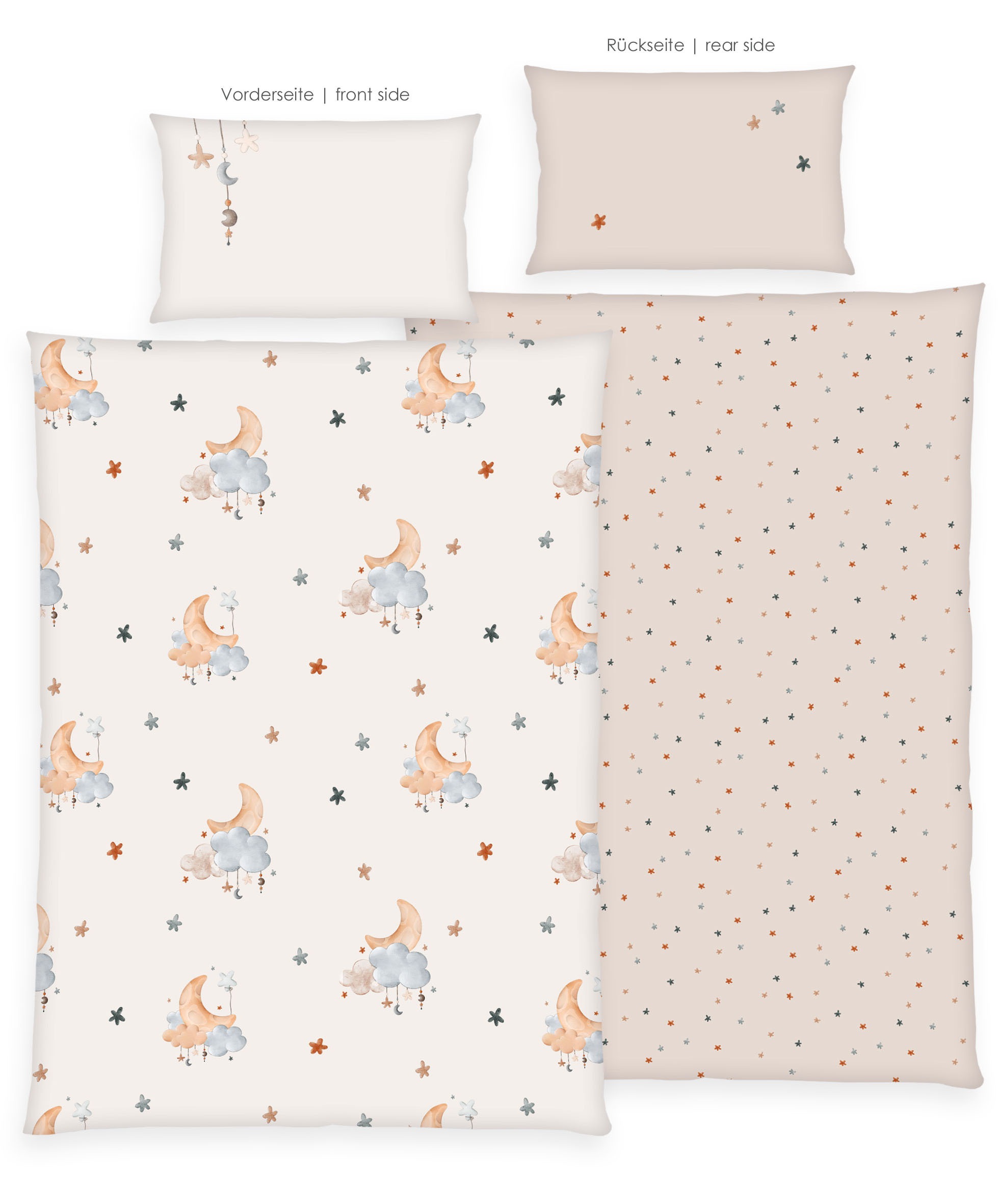 Baby Best Babybettwäsche »BabyBest Moon and Stars«