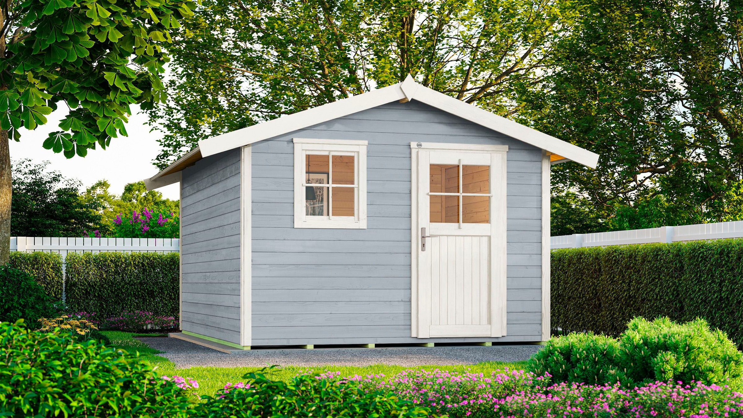 weka Gartenhaus »123 Gr.5, grau«