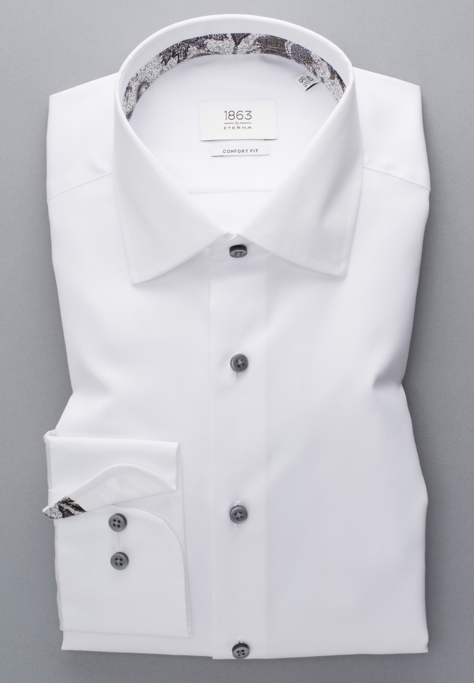 Eterna Langarmhemd »COMFORT FIT«, NON IRON (bügelfrei)