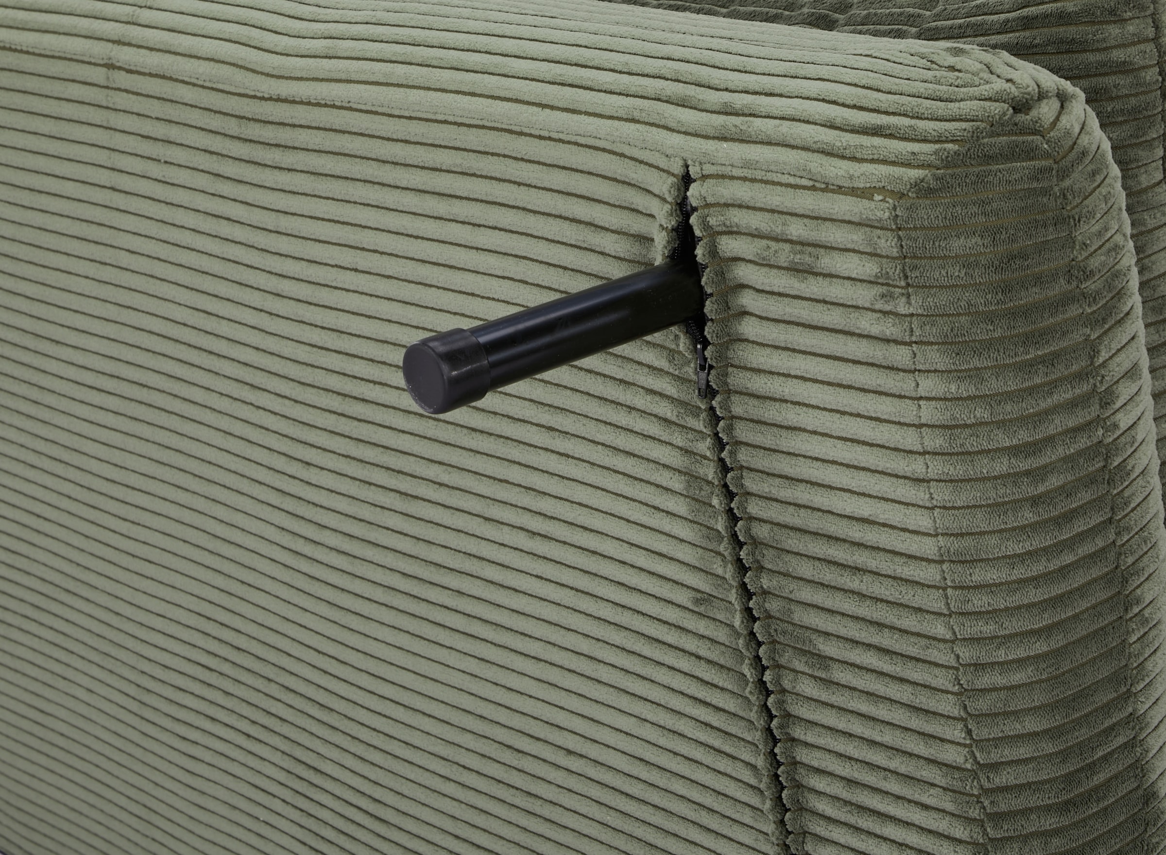 Home affaire Schlafsofa »AINSLEY 140 cm -2-Sitzer, verstellbare Rückenlehne« wandelbar zum Gästebett, Relaxsofa, Webstoff u. Cord-Bezug