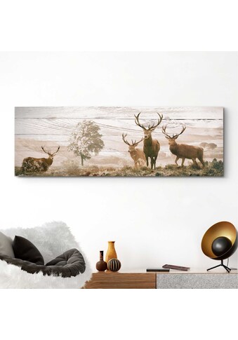 Reinders! Deco-Panel »Hirsche«, 156/52 cm kaufen