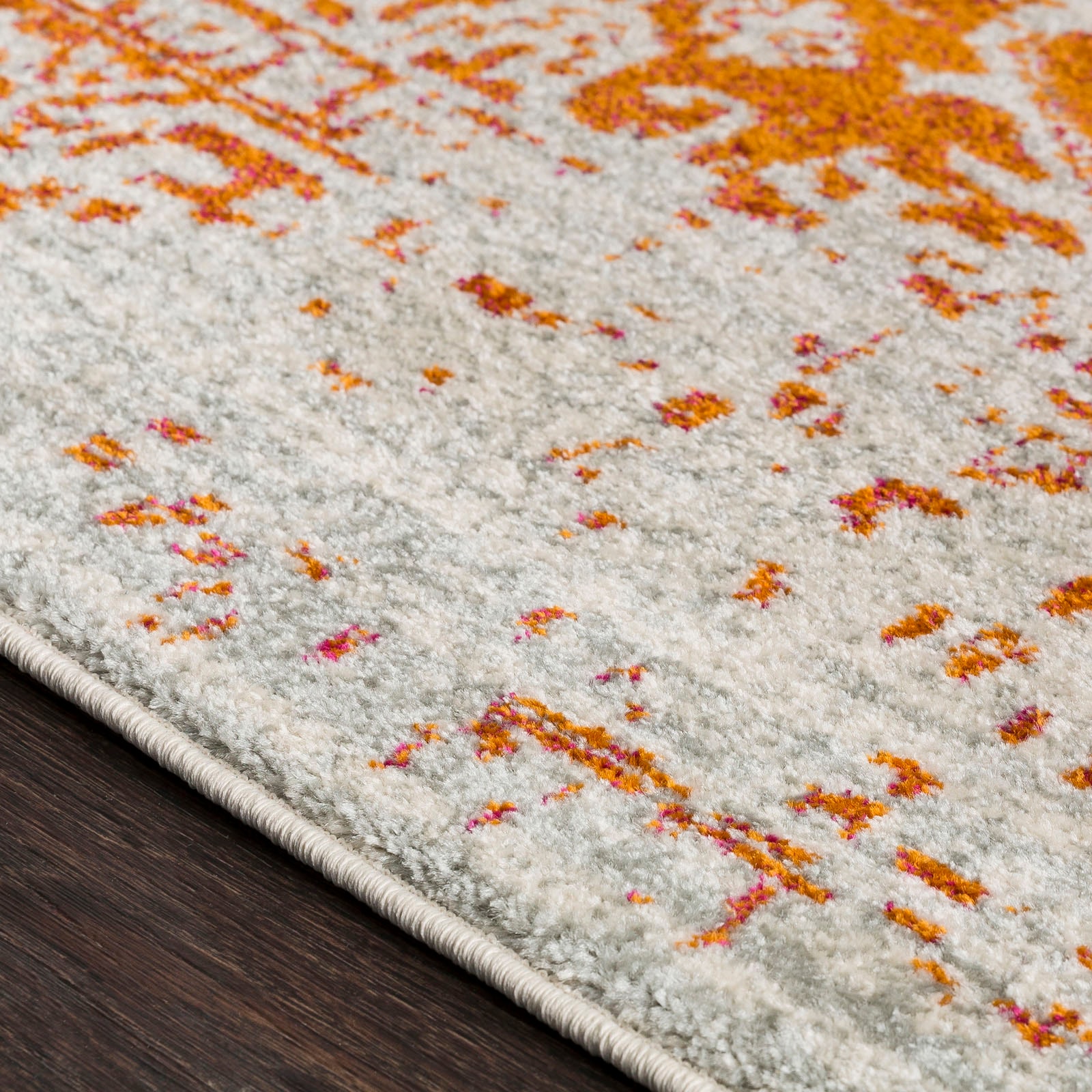 Livabliss Teppich »SYRACUSA« rechteckig 12 mm Höhe Kurzflor Orientteppich, Wohnzimmer, Schlafzimmer, Orange