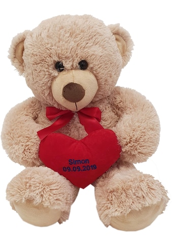 Heunec® Kuscheltier »Bär, 70 cm«, mit individuell bestickbarem Herz kaufen