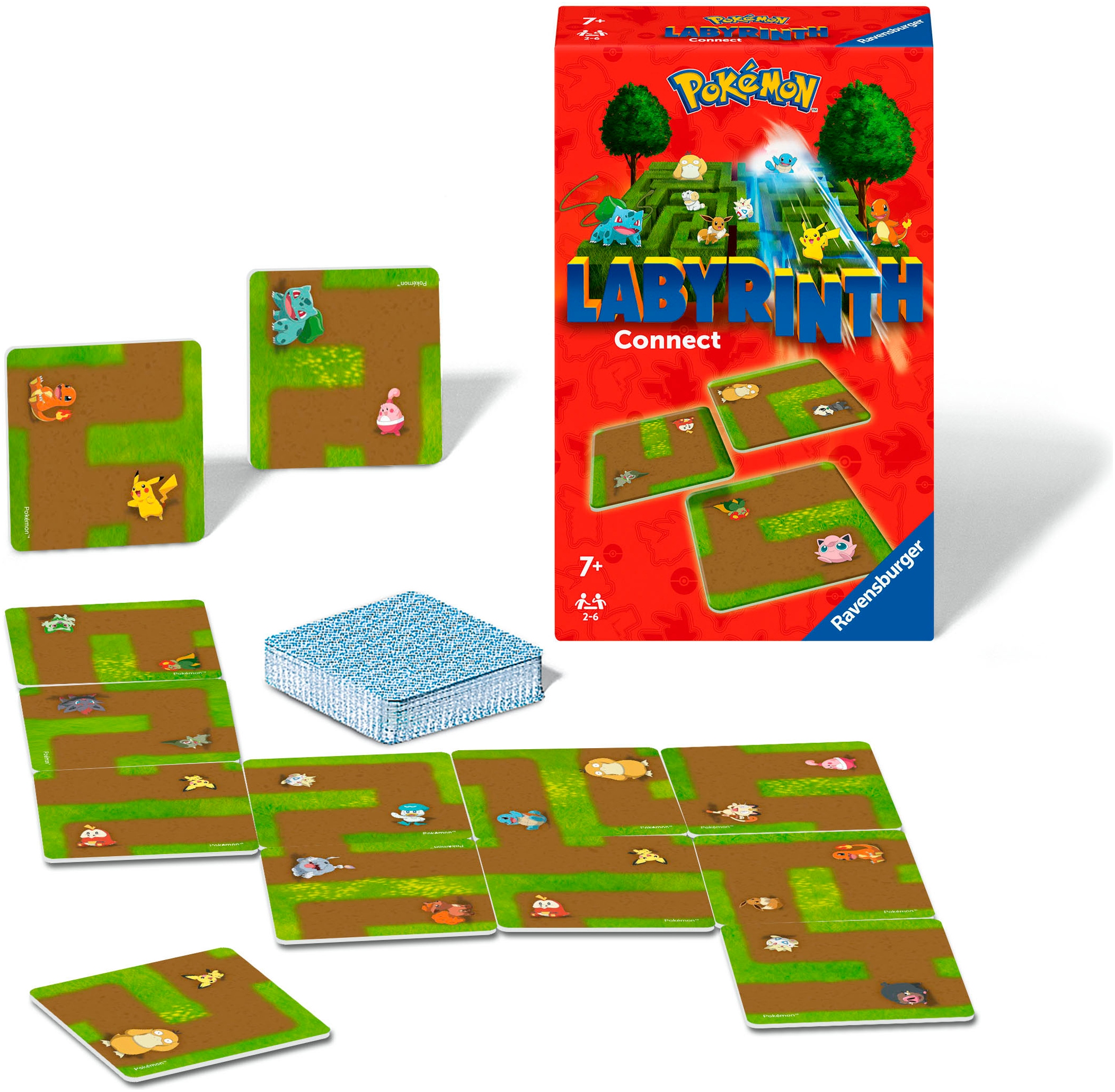 Ravensburger Spiel »Mitbringspiel »Pokémon Labyrinth Connect««, Made in Europe