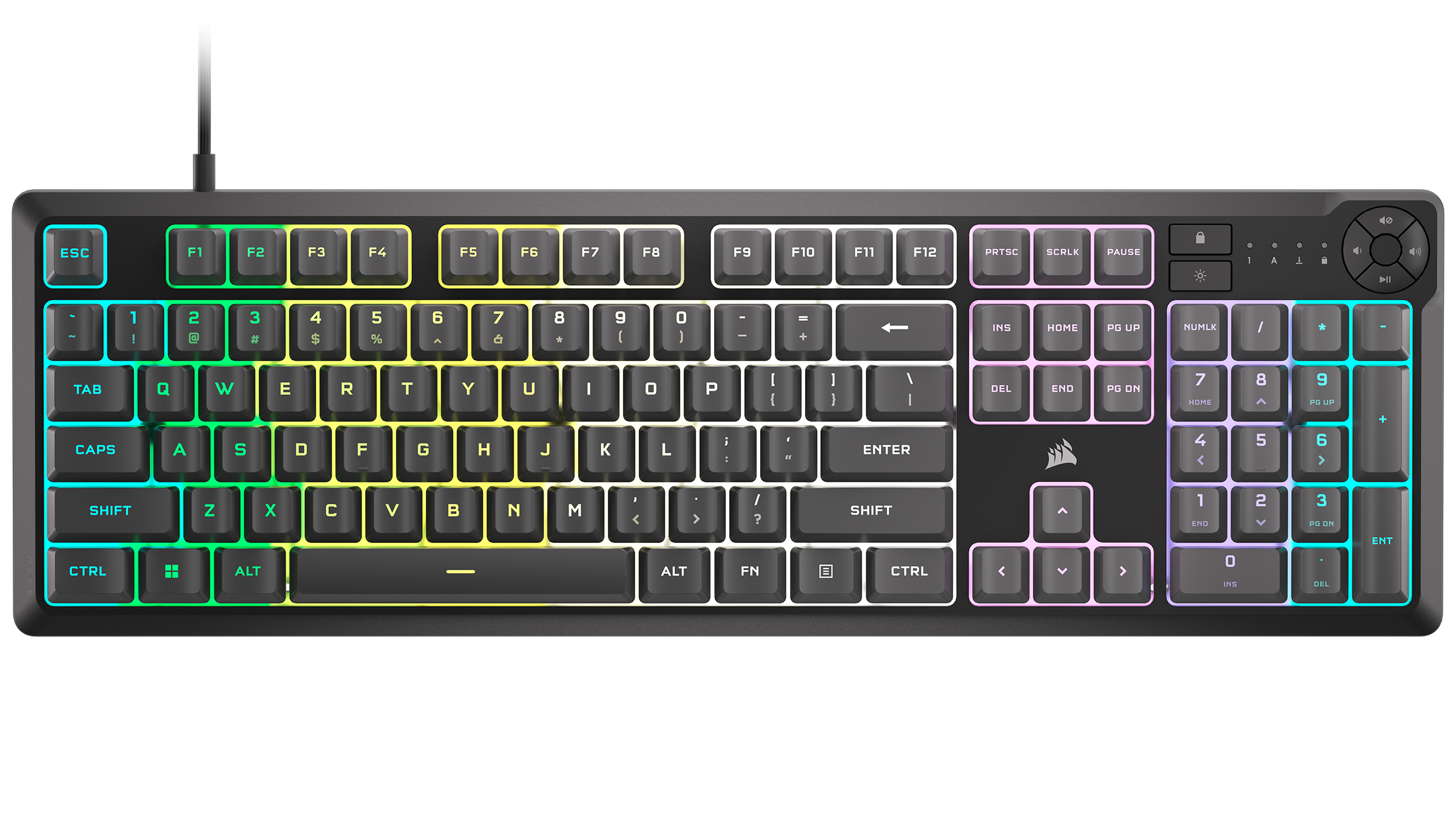 Gaming-Tastatur »K55 CORE RGB«, (USB-Anschluss)