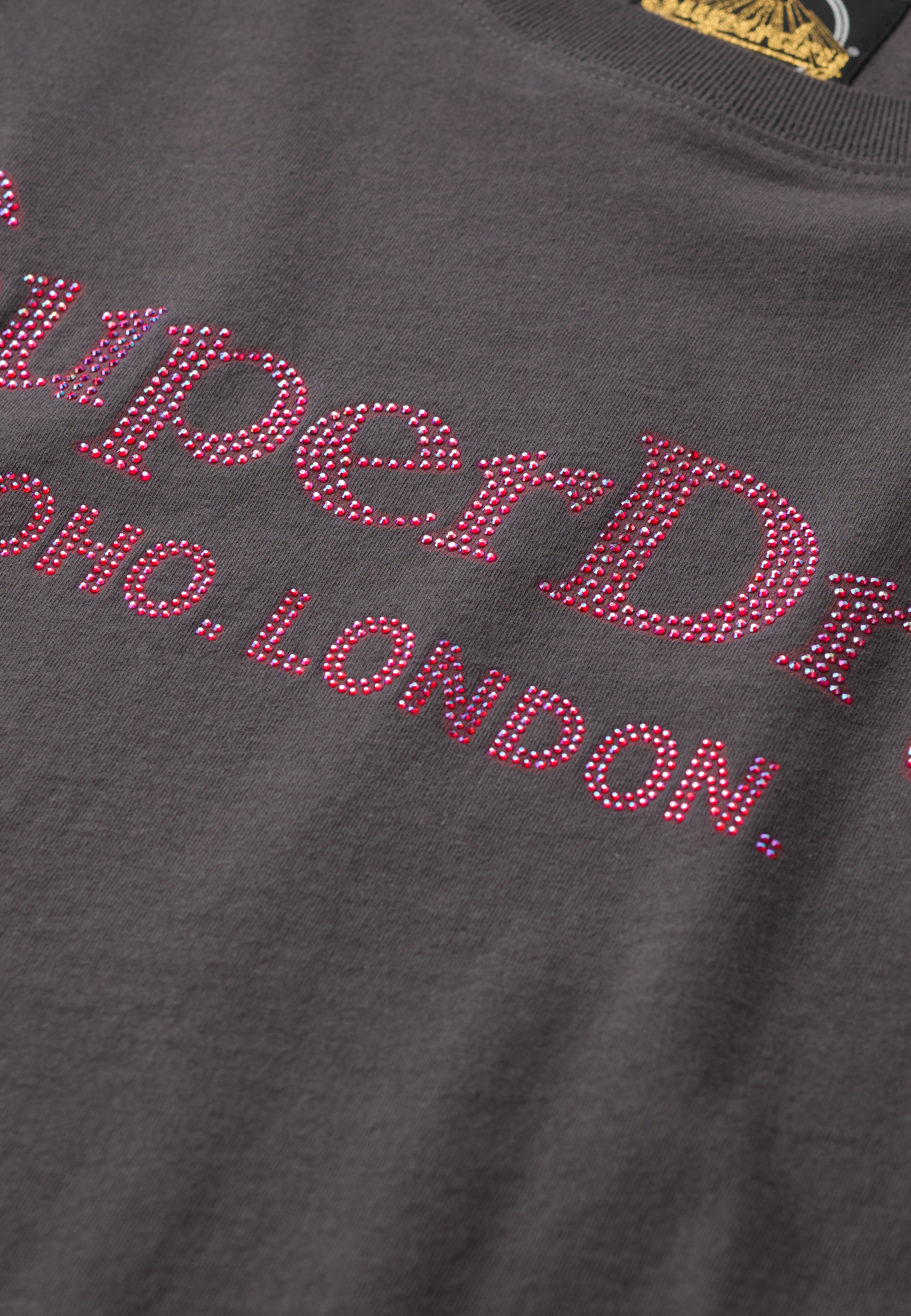 Superdry Kurzarmshirt »VENUE METALLIC RELAXED TEE«