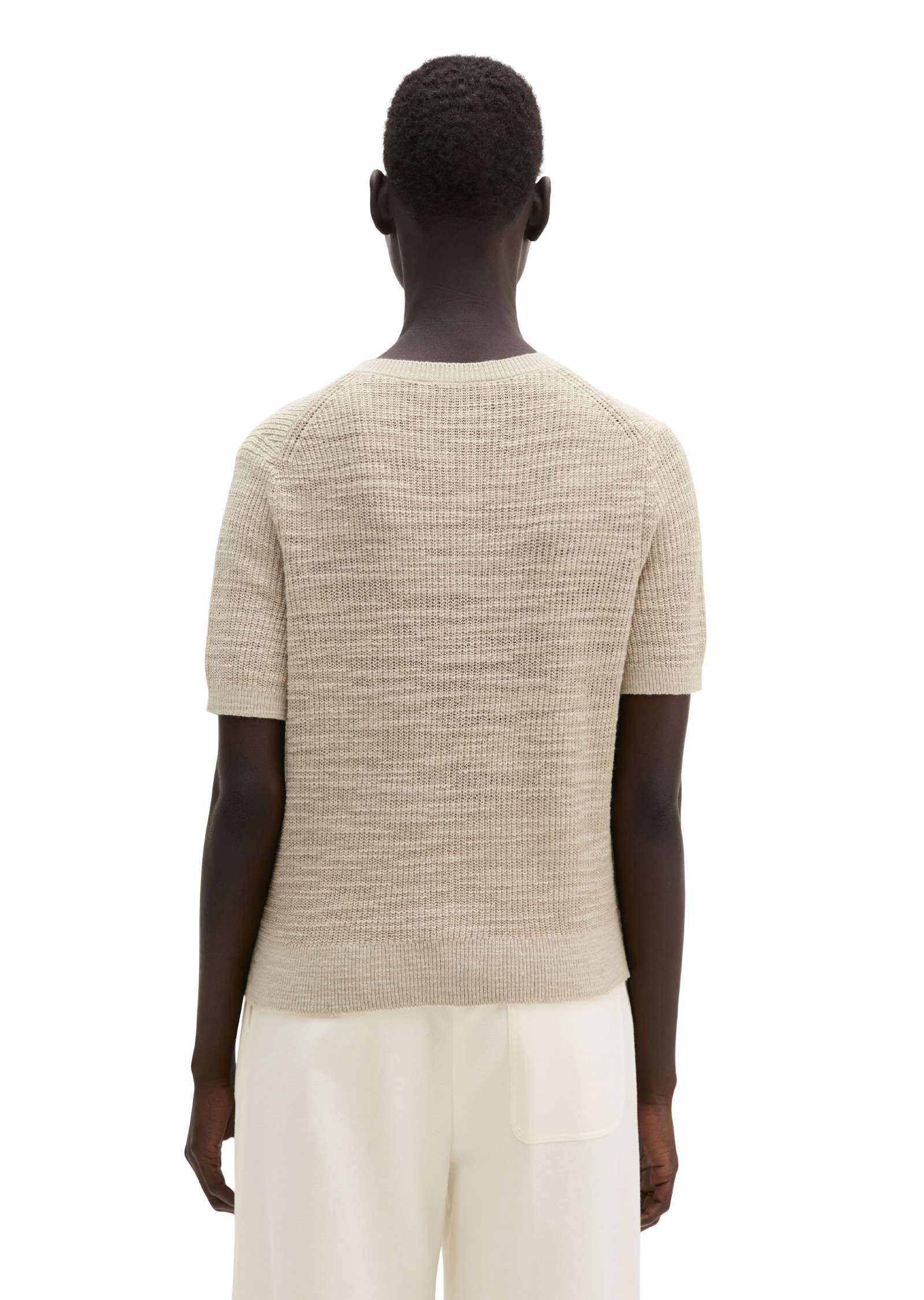 Marc O'Polo Cardigan loose aus Leinen-Baumwolle-Mix