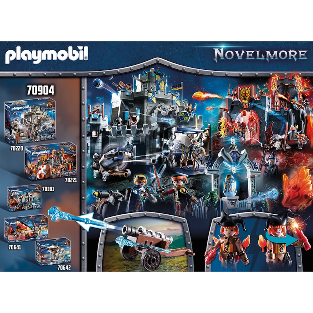 Playmobil® Konstruktions-Spielset »Novelmore Drachenattacke (70904), Novelmore«, (46 St.)