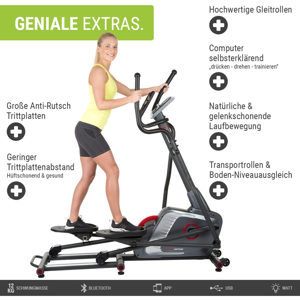 Hammer Ellipsentrainer-Ergometer »Speed-Motion BT«